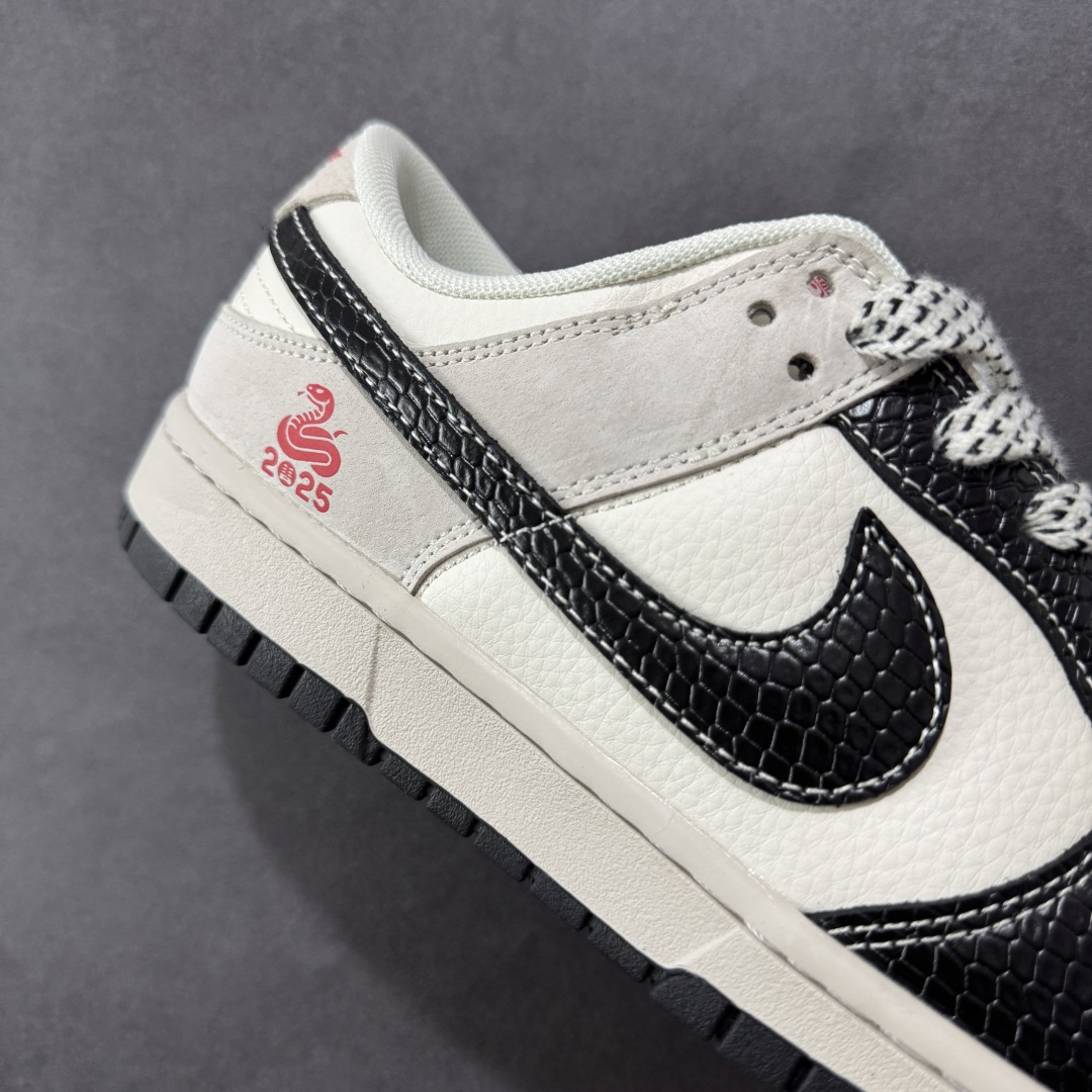 图片[6]-【定制版】NK Dunk Low Retro 蛇年限定 “DIY高端定制” 低帮休闲运动板鞋 原装头层材料 用料绝不含糊 独家版型蒸餾加工帶來的是更好的视觉和脚感体验 清洁度 电绣工艺 皮料切割干净无任何毛边 细节完美 货号：XX9929-029 尺码：36 36.5 37.5 38 38.5 39 40 40.5 41 42 42.5 43 44 45-选品中心