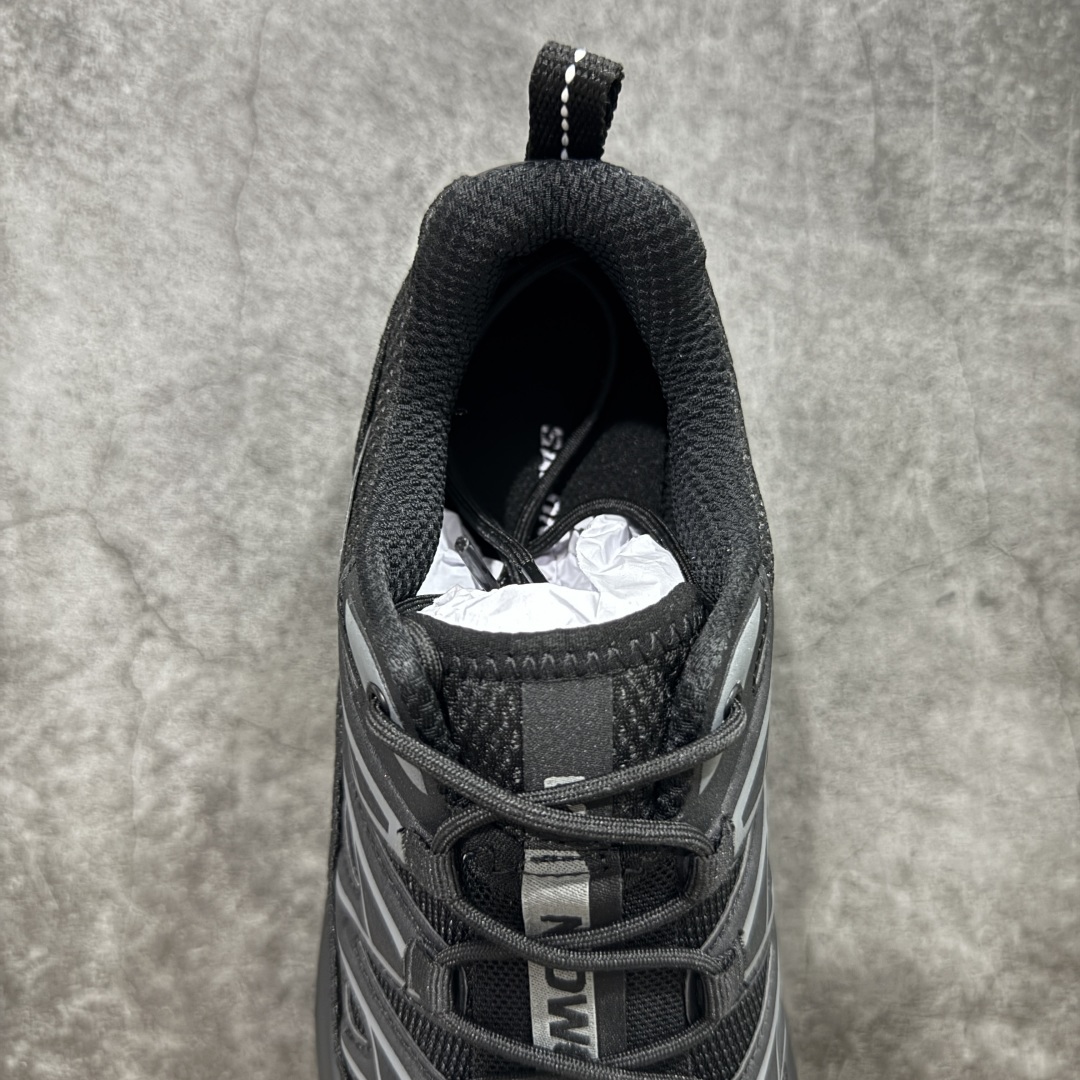 图片[8]-【巅峰版】CDG x Salomon 萨洛蒙 联名款XT-6 系列 厚底 休闲 运动鞋 原版购入开发 做货 独立私模 原材料打造 一比一原版细节 延续品牌设计基因，融合简约的设计和实用的技术性 联名鞋款依旧是黑白简约配色，鞋身上的品牌字样也体现出极简主义的设计风格 搭配Contagrip 橡胶厚底鞋底设计，重新演绎的鞋面部分则以Pulsar Advanced袜套式轮廓替换了之前抽绳鞋带 并饰有网眼、抗撕裂材质鞋面、防水胶条以及尼龙拉环等细节 面料： 原版定制进口科技面料 内里： 原版进口透气网里 大底： 原版开模超轻发泡材质 底厚： 6.5CM 尺码：35-40-选品中心
