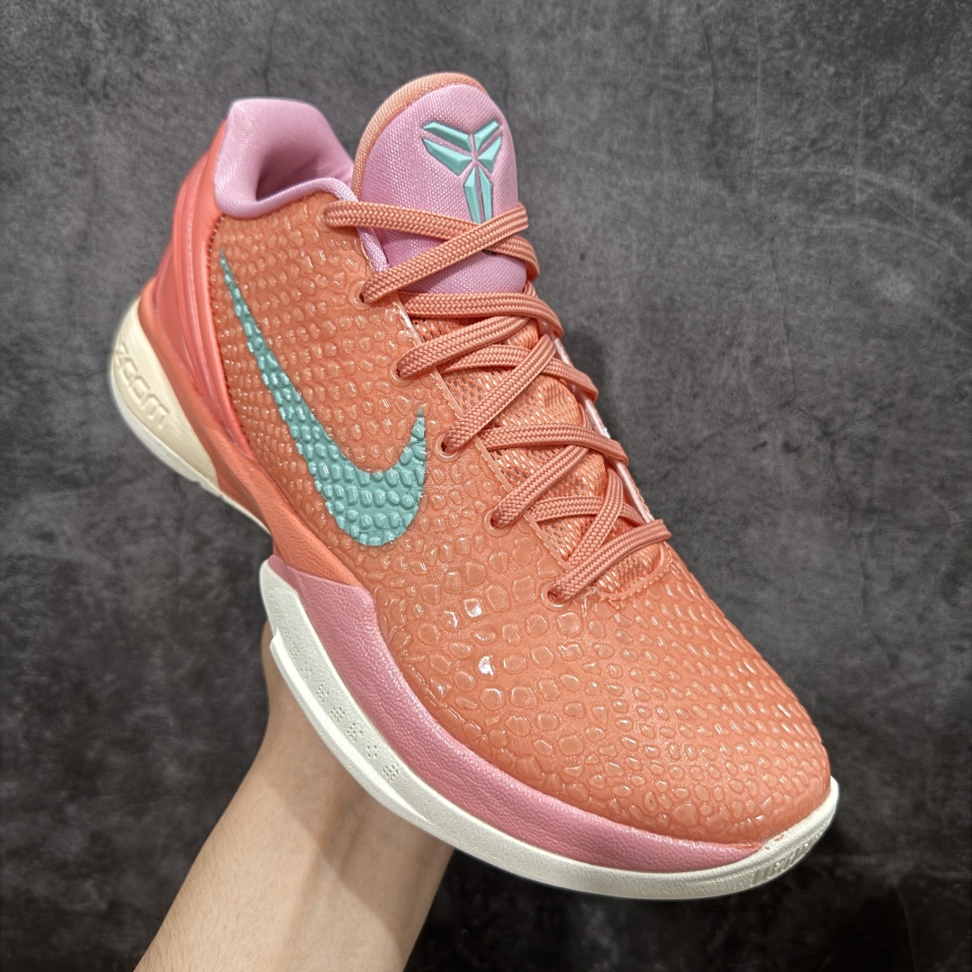 图片[3]-【MX纯原】NK Zoom Kobe 6 Protro 科比六代 PE2025-106 圈内顶级批次 完美复刻公司货 前掌超大Zoom Turbo气垫 后掌EVA缓震 真正的原汁原味 还原ZP脚感 全身鞋材卡料色独家定制 唯一正确喷漆工艺Swoosh 正确凹凸蛇鳞工艺 正确鞋面渐变效果 内全置真动飞态线 独立原厂模具 最大尺码达到48.5码 首批不拼图大几率过验 亲测已过 支持各种高强度实战 无需担心 上脚价 补货周期极长 脚宽建议买大半码 科比系列前掌偏窄 不影响二次销售 支持七天无理由退换 尺码：41 42 42.5 43 44 44.5 45 45.5 46 47.5-选品中心