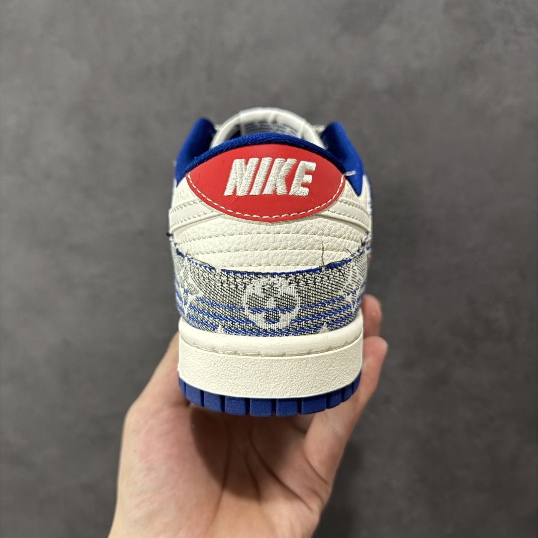 定制版 Nike SB Dunk Low 联名 LV牛仔印花 周年高端定制 低帮休闲板鞋 FC1688-234