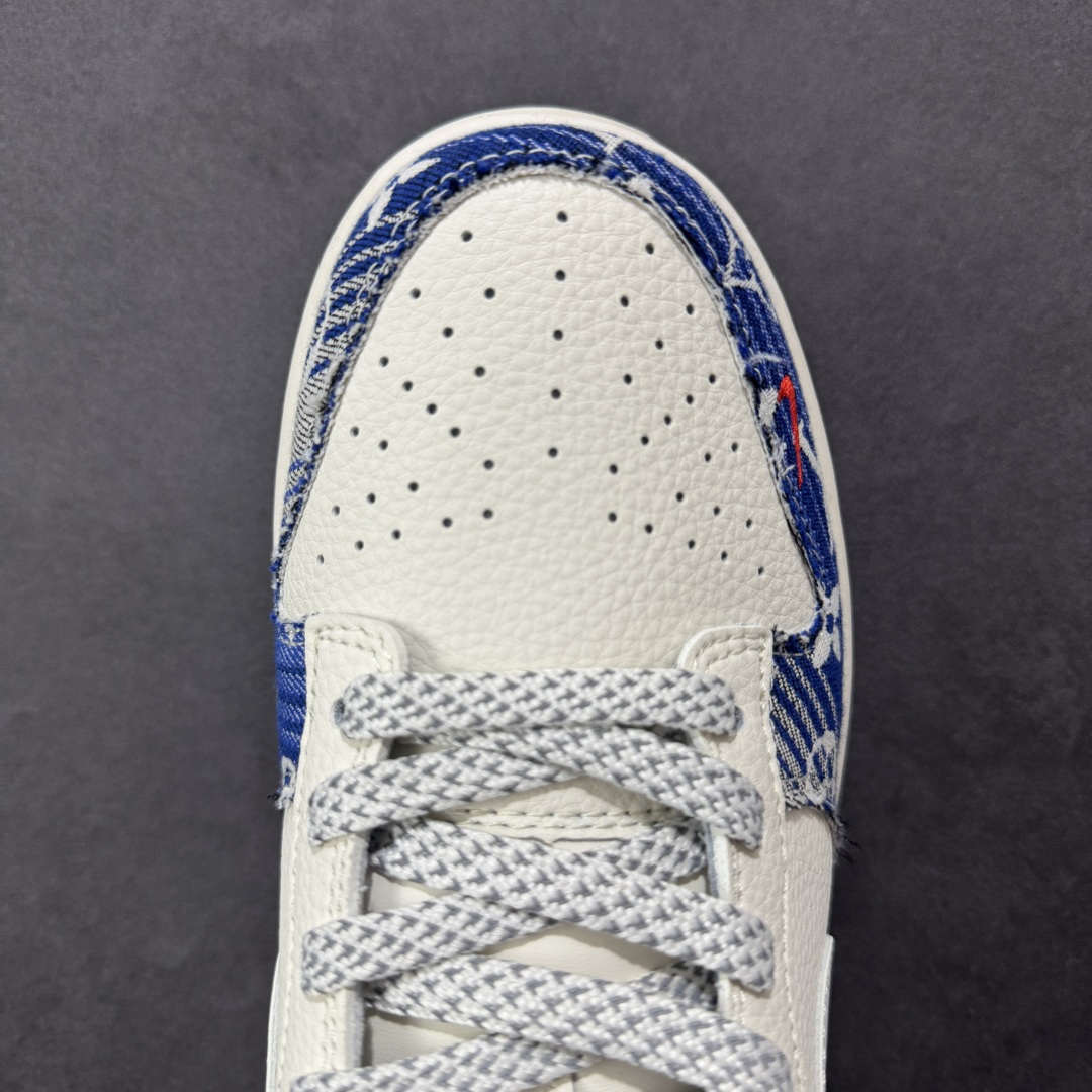 定制版 Nike SB Dunk Low 联名 LV牛仔印花 周年高端定制 低帮休闲板鞋 FC1688-234