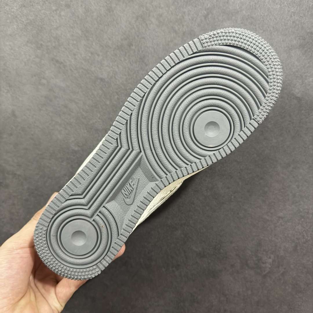 定制版 Nike Air Force 1'07 Low LV联名 灰布勾灰底 空军一号低帮休闲板鞋 YX5066-346