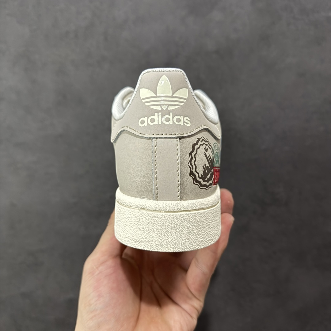 定制版 阿迪达斯/三叶草Adidas Originals Superstar II 经典贝壳头系列低帮百搭休闲运动板鞋 JR1330