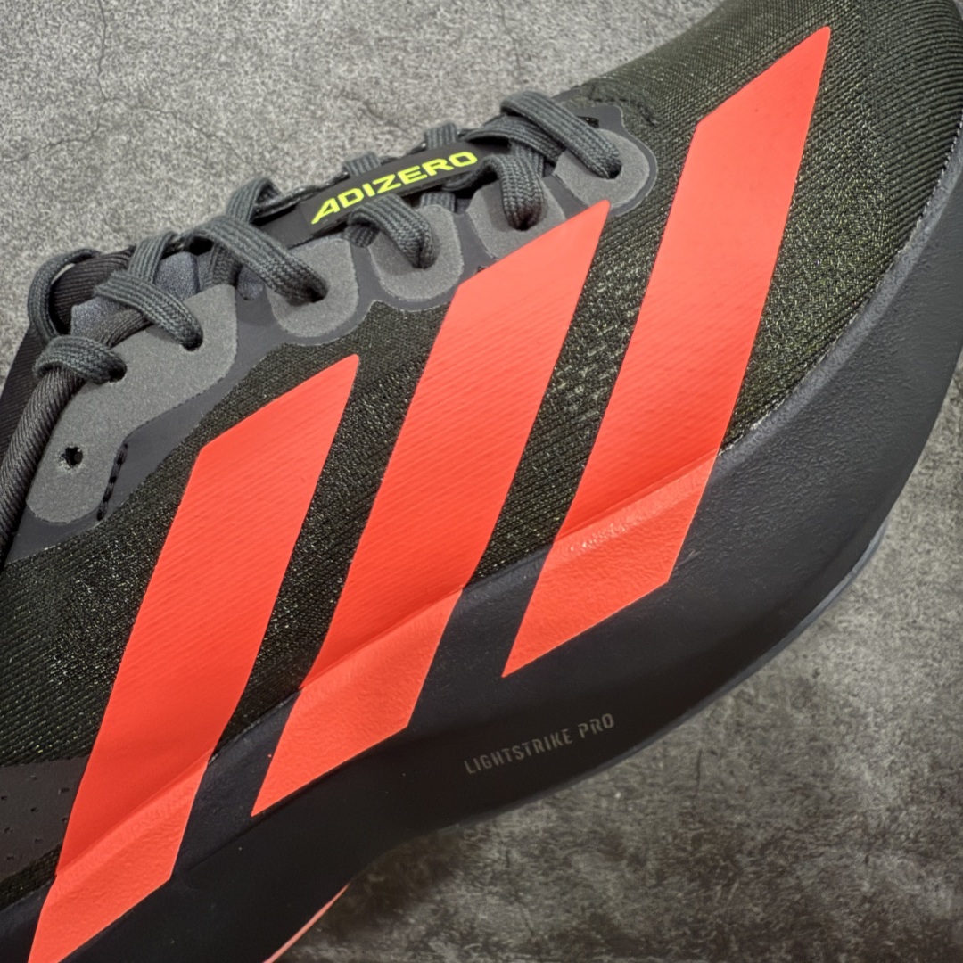 图片[4]-【PK版】AD Adizero Evo SL M 零度系列马拉松轻量竞速运动跑鞋 JP7148 黑红 原材料 内置碳板 原厂网纱潮流 超临界发泡大底 脚感软弹度与原版非常接近 细节目前市场最接近原版品质 尺码：36 36.5 37.5 38 38.5 39 40 40.5 41 42 42.5 43 44 44.5 45 46-选品中心