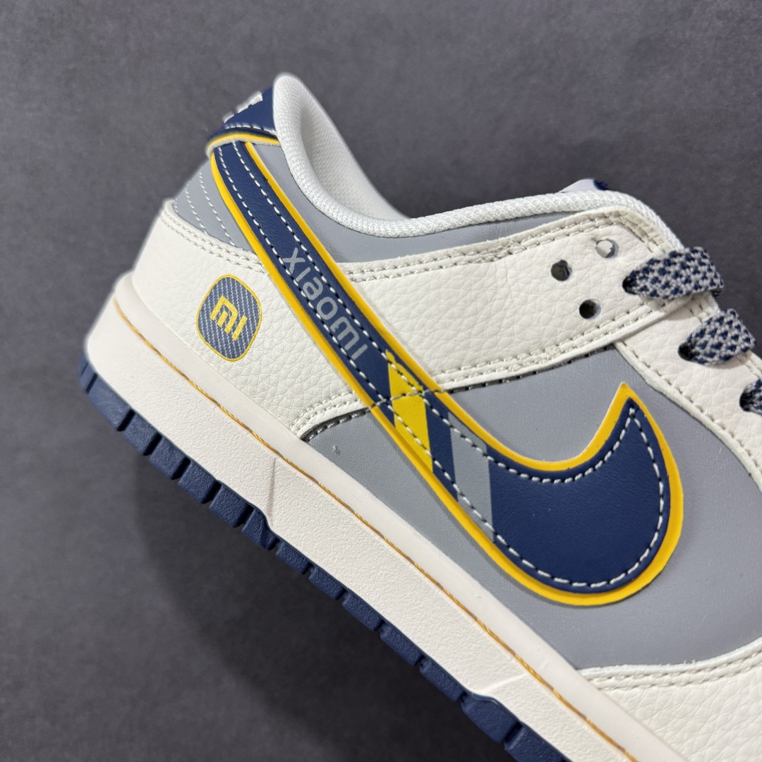 图片[6]-【定制版】Nike SB Dunk Low 小米联名 流星蓝 周年高端定制 低帮休闲板鞋 XX3168-216  #定制鞋盒 大厂纯原品质出货 超高清洁度 皮料切割干净无任何毛边 细节完美   尺码：36 36.5 37.5 38 38.5 39 40 40.5 41 42 42.5 43 44 44.5 45-选品中心