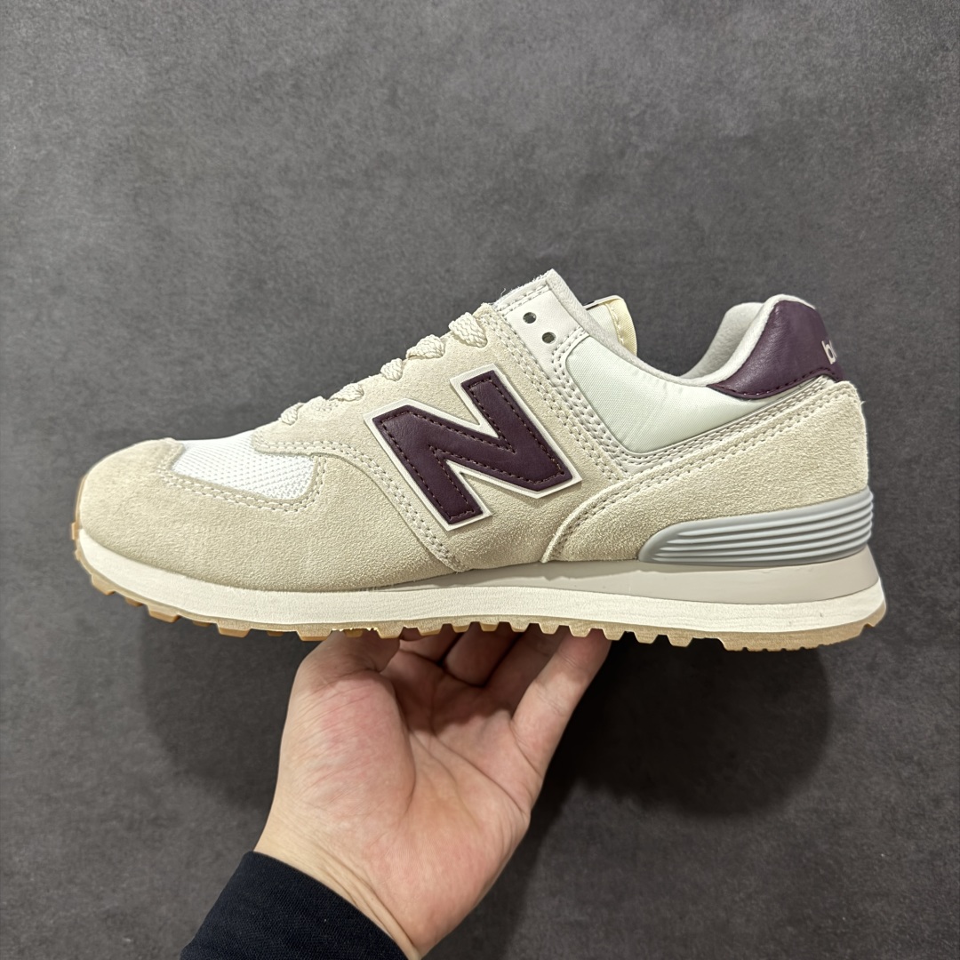 图片[2]-【公司级】NB新百伦New Balance ML574经典复古休闲运动慢跑鞋 货号：WL574RCF #升级原楦原纸版开发版型 #采用固色翻毛皮组合网眼布鞋面材质 #4层组合独立私模大底❗️ 尺码：36 37 37.5 38 38.5 39 40 40.5 41.5 42 42.5 43 44 44.5 45-选品中心