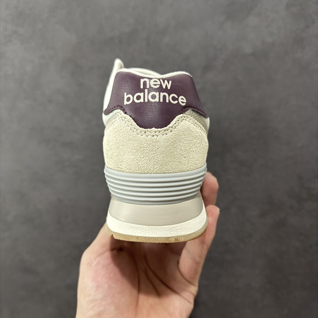 图片[4]-【公司级】NB新百伦New Balance ML574经典复古休闲运动慢跑鞋 货号：WL574RCF #升级原楦原纸版开发版型 #采用固色翻毛皮组合网眼布鞋面材质 #4层组合独立私模大底❗️ 尺码：36 37 37.5 38 38.5 39 40 40.5 41.5 42 42.5 43 44 44.5 45-选品中心