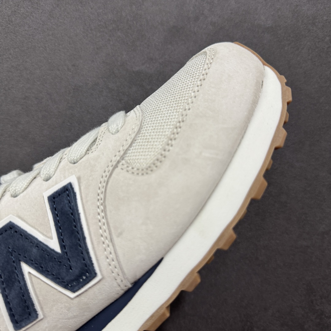 图片[5]-【公司级】NB新百伦New Balance ML574经典复古休闲运动慢跑鞋 货号：ML574LGI #升级原楦原纸版开发版型 #采用固色翻毛皮组合网眼布鞋面材质 #4层组合独立私模大底❗️ 尺码：36 37 37.5 38 38.5 39 40 40.5 41.5 42 42.5 43 44 44.5 45-选品中心