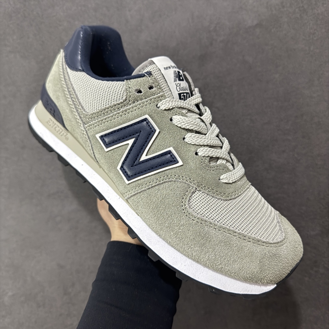 图片[3]-【公司级】NB新百伦New Balance ML574经典复古休闲运动慢跑鞋 货号：ML574BE2 #升级原楦原纸版开发版型 #采用固色翻毛皮组合网眼布鞋面材质 #4层组合独立私模大底❗️ 尺码：36 37 37.5 38 38.5 39 40 40.5 41.5 42 42.5 43 44 44.5 45-选品中心