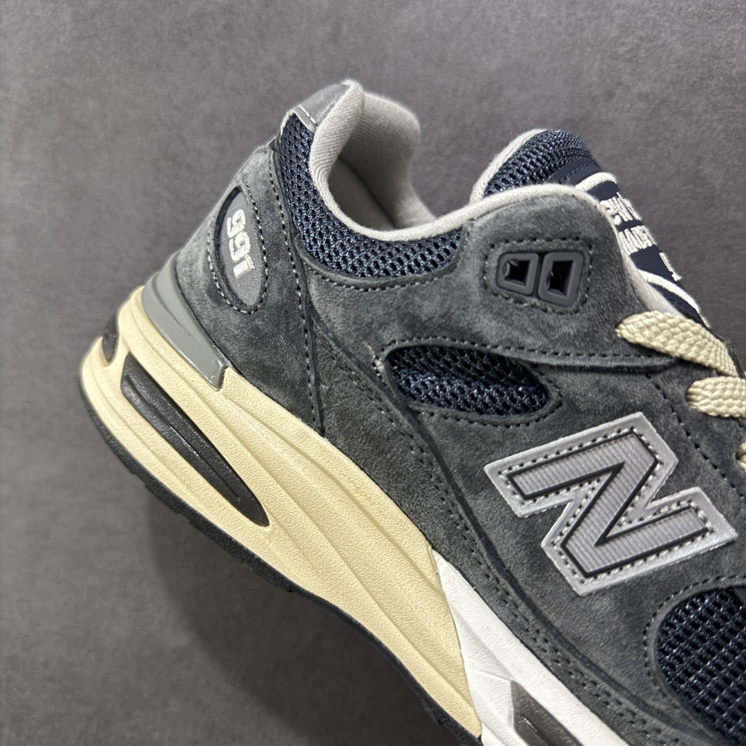 图片[6]-【K版纯原】New Balance Made In USA M991系列 美产经典百搭老爹休闲运动跑步鞋 U991GG2  #鞋面采用猪巴革及大网眼布鞋面材质以及3层组合大底 ABZORB专利吸震鞋垫  尺码：36 37 37.5 38 38.5 39 40 40.5 41 42 42.5 43 44 44.5 45-选品中心