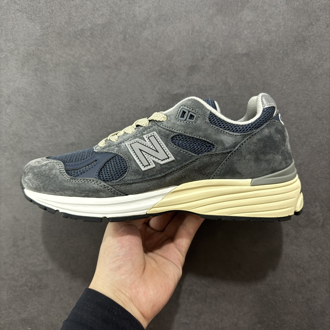 图片[2]-【K版纯原】New Balance Made In USA M991系列 美产经典百搭老爹休闲运动跑步鞋 U991GG2  #鞋面采用猪巴革及大网眼布鞋面材质以及3层组合大底 ABZORB专利吸震鞋垫  尺码：36 37 37.5 38 38.5 39 40 40.5 41 42 42.5 43 44 44.5 45-选品中心