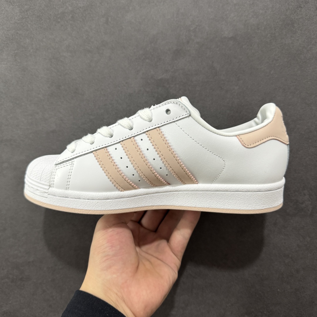 图片[2]-【公司级】AD Originals Superstar x 贝壳头 采用全新头层拼接皮革材质 后跟采用特色3D立体印字 渠道正品订单 诠释市场最高工艺水平 全鞋进口头层皮料打造 区别市面普通真标版本，进出专柜无压力 货号：JH7056 尺码：35-40-选品中心