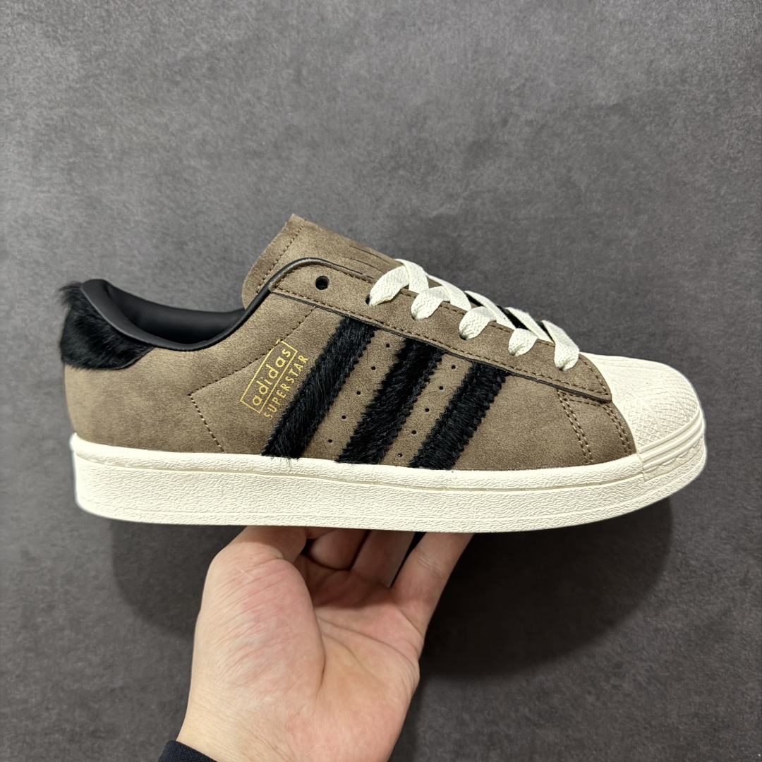 【定制版】AD Originals Superstar x 贝壳头 采用全新头层拼接皮革材质 后跟采用特色3D立体印字 渠道正品订单 诠释市场最高工艺水平 全鞋进口头层皮料打造 区别市面普通真标版本，进出专柜无压力 货号：JI0319 尺码：35-45-选品中心
