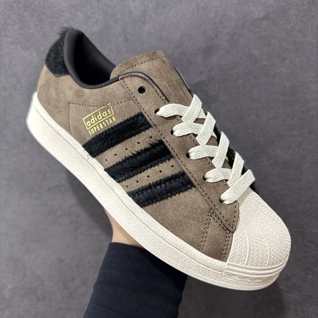 图片[3]-【定制版】AD Originals Superstar x 贝壳头 采用全新头层拼接皮革材质 后跟采用特色3D立体印字 渠道正品订单 诠释市场最高工艺水平 全鞋进口头层皮料打造 区别市面普通真标版本，进出专柜无压力 货号：JI0319 尺码：35-45-选品中心