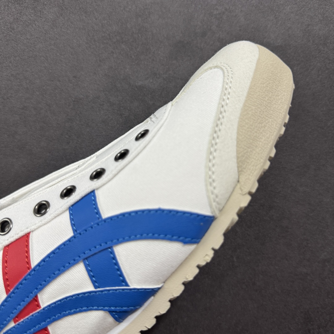 图片[5]-【公司级】亚瑟士 Onitsuka Tiger Mexico 66 Slip On 鬼冢虎复古时尚 舒适透气帆布织物鞋面耐磨防滑 休闲运动跑步鞋 虎底采用磨耐防橡滑胶底大富有弹性，缓减冲震休闲运动鞋。 尺码：36-45含半码-选品中心