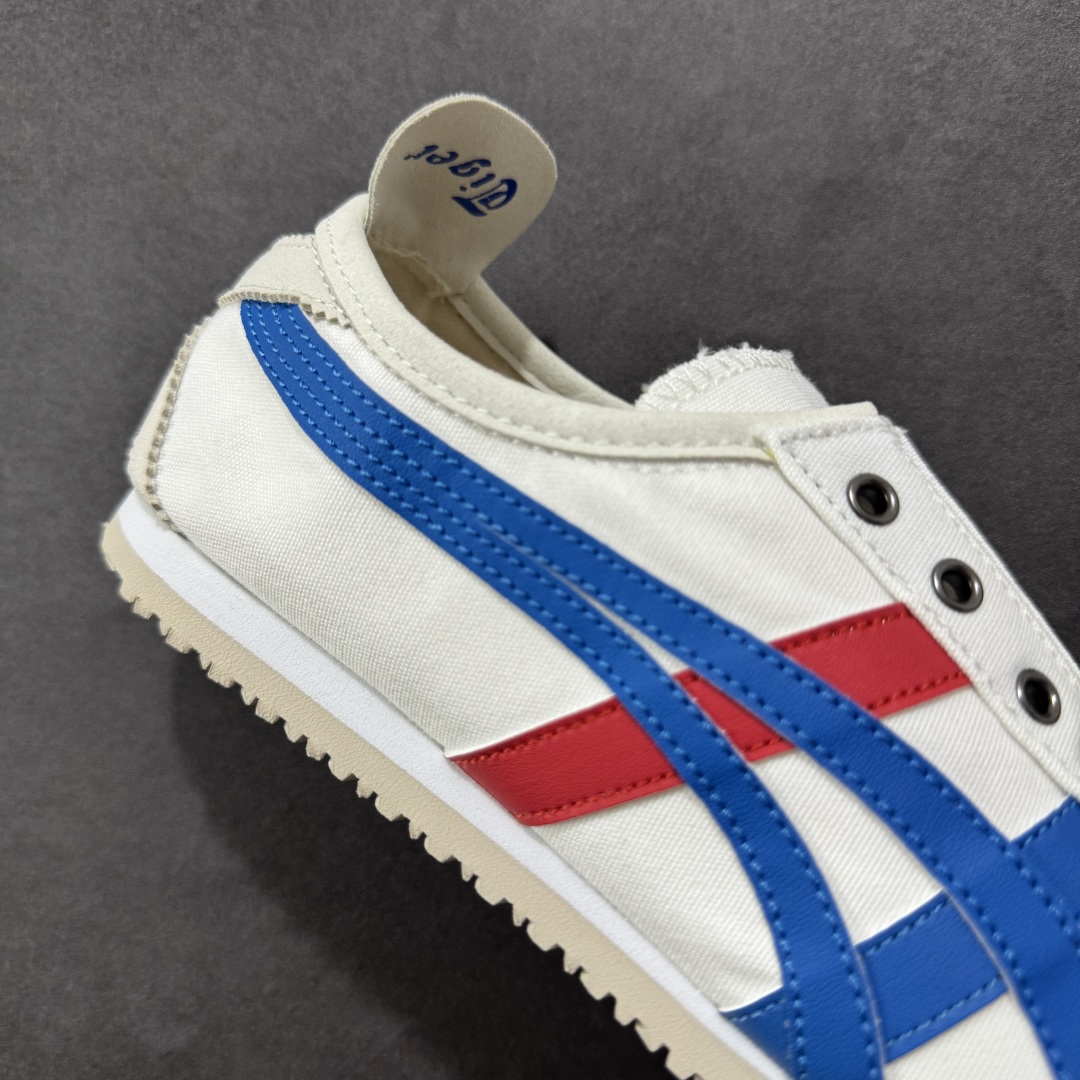 图片[6]-【公司级】亚瑟士 Onitsuka Tiger Mexico 66 Slip On 鬼冢虎复古时尚 舒适透气帆布织物鞋面耐磨防滑 休闲运动跑步鞋 虎底采用磨耐防橡滑胶底大富有弹性，缓减冲震休闲运动鞋。 尺码：36-45含半码-选品中心