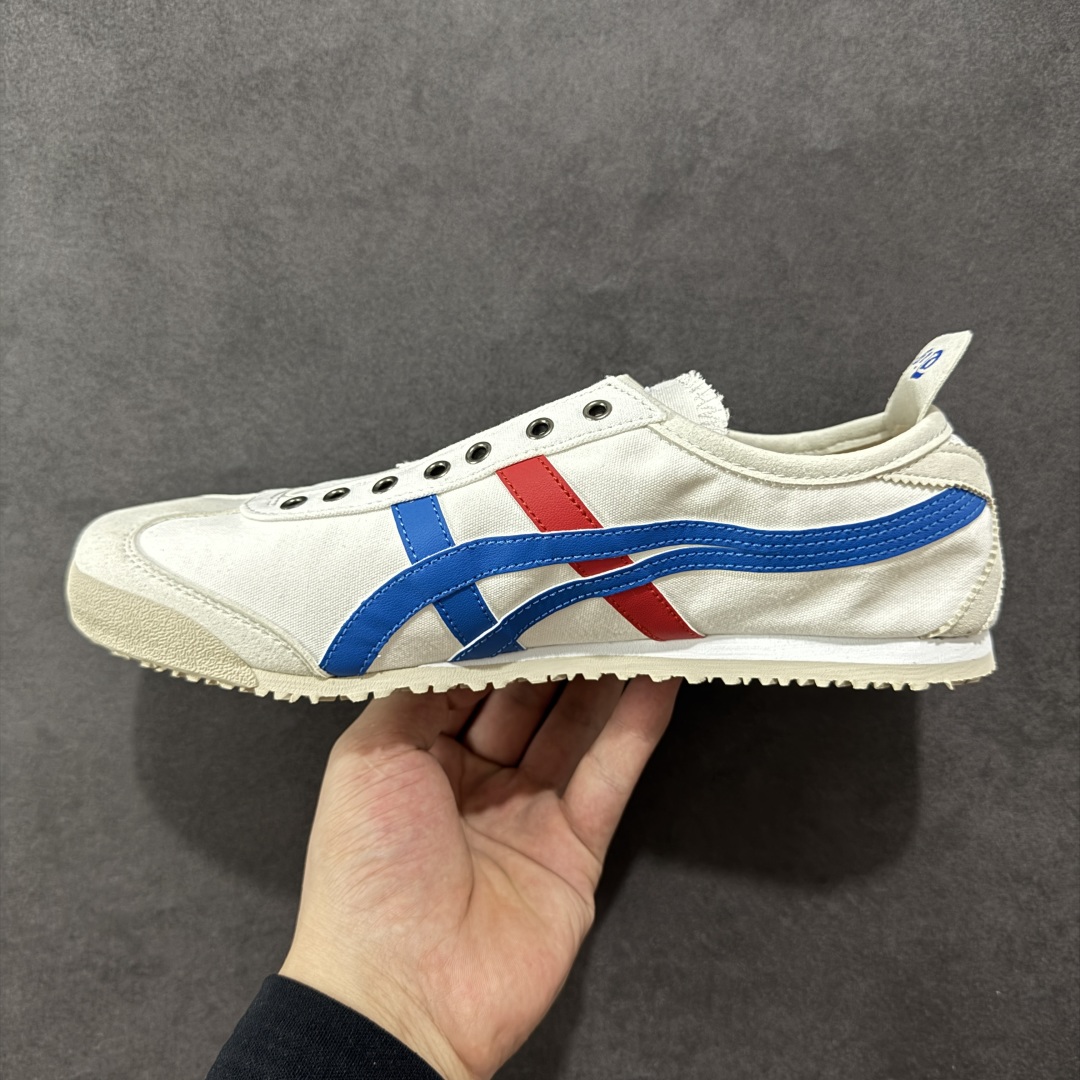 图片[2]-【公司级】亚瑟士 Onitsuka Tiger Mexico 66 Slip On 鬼冢虎复古时尚 舒适透气帆布织物鞋面耐磨防滑 休闲运动跑步鞋 虎底采用磨耐防橡滑胶底大富有弹性，缓减冲震休闲运动鞋。 尺码：36-45含半码-选品中心
