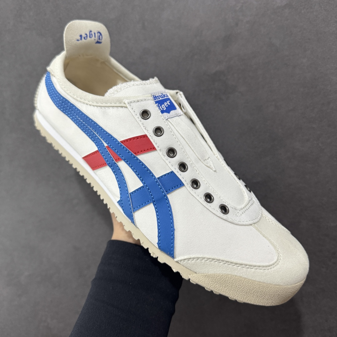 图片[3]-【公司级】亚瑟士 Onitsuka Tiger Mexico 66 Slip On 鬼冢虎复古时尚 舒适透气帆布织物鞋面耐磨防滑 休闲运动跑步鞋 虎底采用磨耐防橡滑胶底大富有弹性，缓减冲震休闲运动鞋。 尺码：36-45含半码-选品中心