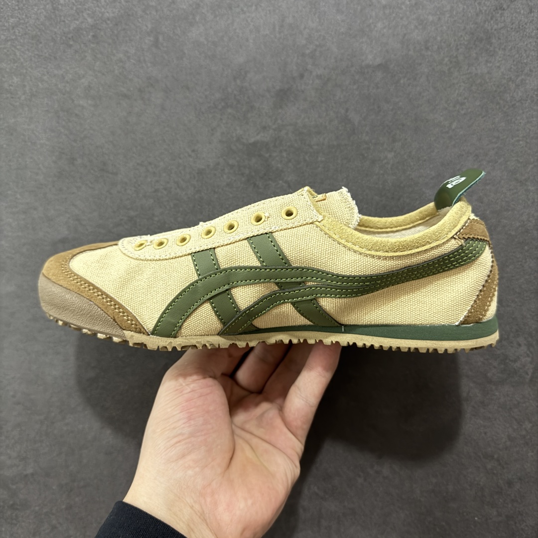图片[2]-【公司级】亚瑟士 Onitsuka Tiger Mexico 66 Slip On 鬼冢虎复古时尚 舒适透气帆布织物鞋面耐磨防滑 休闲运动跑步鞋 虎底采用磨耐防橡滑胶底大富有弹性，缓减冲震休闲运动鞋。 尺码：36-45含半码-选品中心