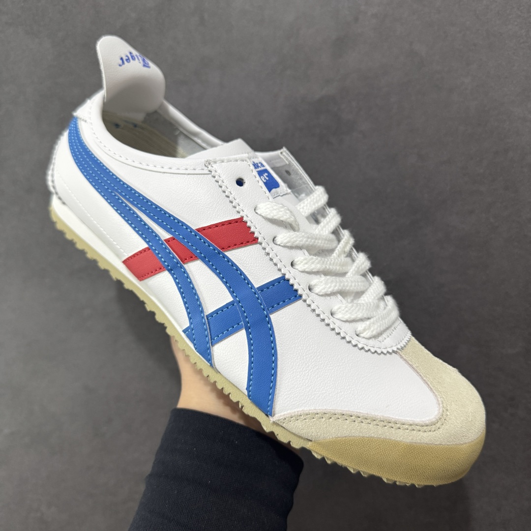 图片[3]-【公司级】亚瑟士 Onitsuka Tiger Mexico 66 鬼冢虎复古时尚 舒适透气鞋面耐磨防滑 休闲运动跑步鞋 虎底采用磨耐防橡滑胶底大富有弹性，缓减冲震休闲运动鞋。 尺码：36-45含半码-选品中心