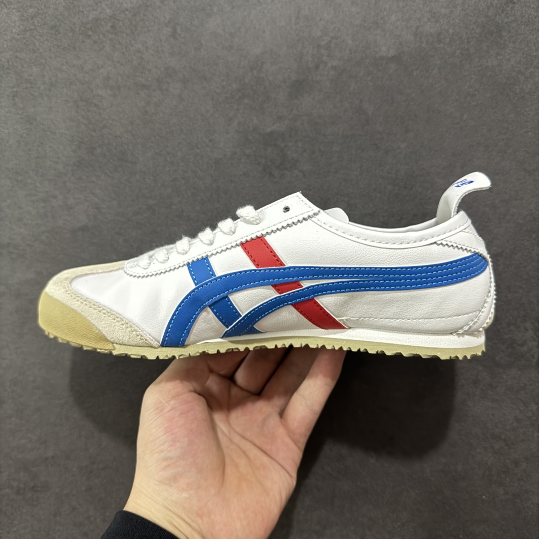 图片[2]-【公司级】亚瑟士 Onitsuka Tiger Mexico 66 鬼冢虎复古时尚 舒适透气鞋面耐磨防滑 休闲运动跑步鞋 虎底采用磨耐防橡滑胶底大富有弹性，缓减冲震休闲运动鞋。 尺码：36-45含半码-选品中心