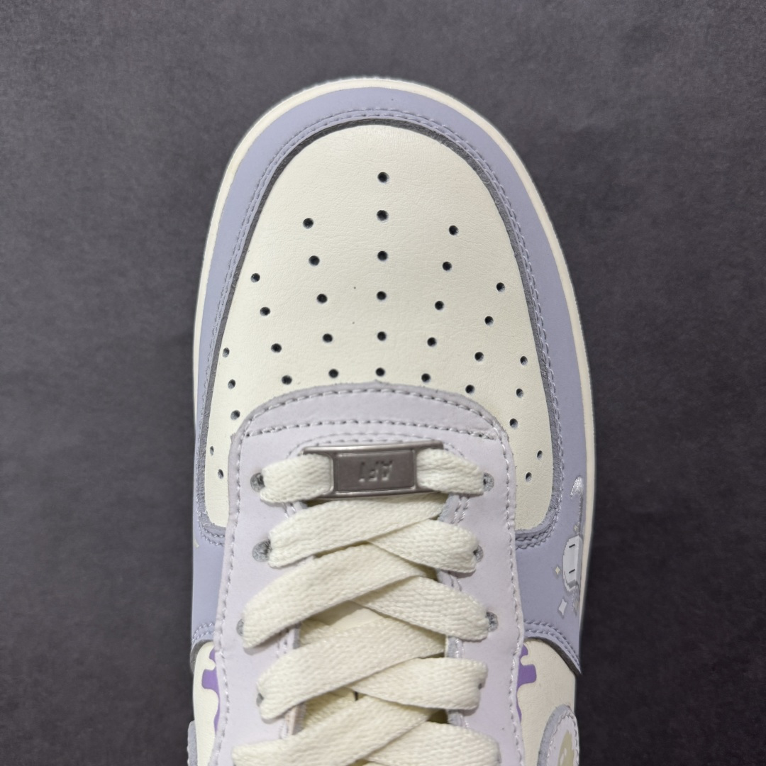 图片[8]-【定制版】Nike Air Force 1\’07 Low 拉布布紫 空军一号低帮休闲运动板鞋 DB3301-221  #拉布布是一个充满魅力的小精灵。它有着色彩斑斓的身体，像是从梦幻世界中走出来的一样。它的眼睛如同璀璨的宝石，闪烁着神秘的光芒。  尺码：36 36.5 37.5 38 38.5 39 40 40.5 41 42 42.5 43 44 44.5 45-选品中心
