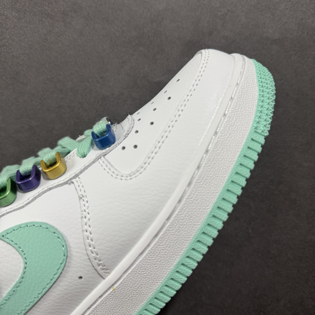 图片[5]-【定制版】Nike Air Force 1\’07 Low 五彩缤纷 空军一号低帮休闲板鞋 DH7561-107  #原楦头原纸板 原装鞋盒 定制五金配件 内置全掌气垫 原厂鞋底   尺码：36 36.5 37.5 38 38.5 39 40-选品中心