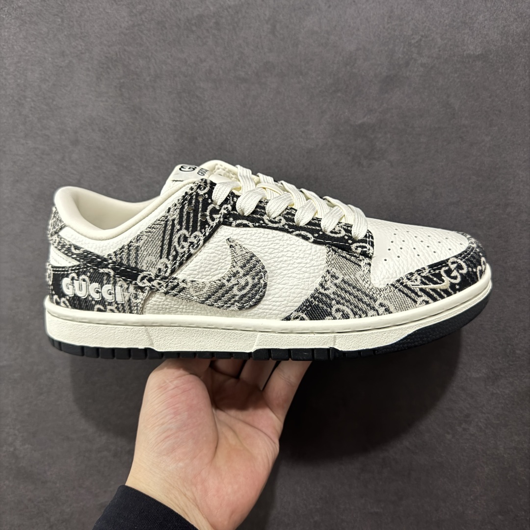 【定制版】Nike SB Dunk Low 古驰联名 黑灰牛仔 周年高端定制 低帮休闲板鞋 SC9207-418  #定制鞋盒 大厂纯原品质出货 超高清洁度 皮料切割干净无任何毛边 细节完美   尺码:36 36.5 37.5 38 36.5 39 40 40.5 41 42 42.5 43 44 44.5 45-选品中心