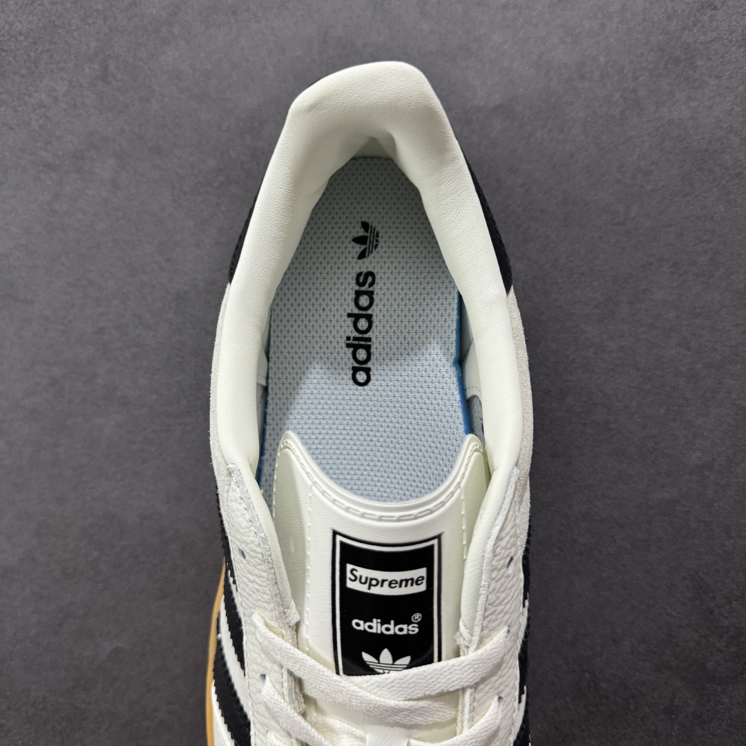 图片[7]-【定制版】Adidas 德训鞋 “Supreme联名-米白”高端定制 大厂纯原品质出货 超高清洁度 细节完美 舒适百搭 低帮休闲板鞋 男女同款 货号：SC9207-726 尺码：36 36.5 37.5 38 38.5 39 40 40.5 41 42 42.5 43 44 44.5 45-选品中心