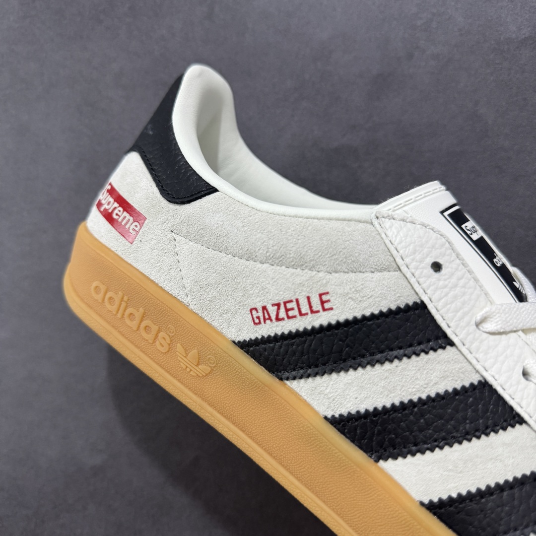 图片[6]-【定制版】Adidas 德训鞋 “Supreme联名-米白”高端定制 大厂纯原品质出货 超高清洁度 细节完美 舒适百搭 低帮休闲板鞋 男女同款 货号：SC9207-726 尺码：36 36.5 37.5 38 38.5 39 40 40.5 41 42 42.5 43 44 44.5 45-选品中心