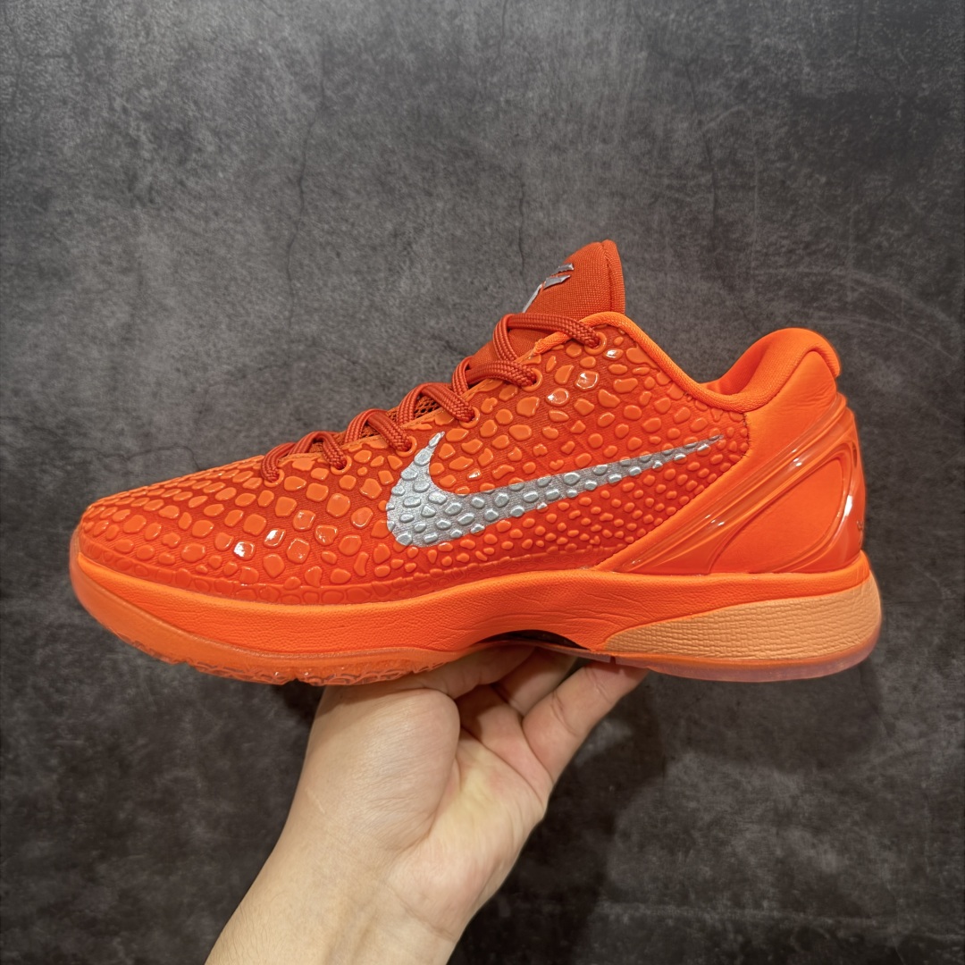  
【CK版】NK Zoom Kobe 6 科比六代 
前后气垫加持 信仰绝不减配 市售唯一PROTRO