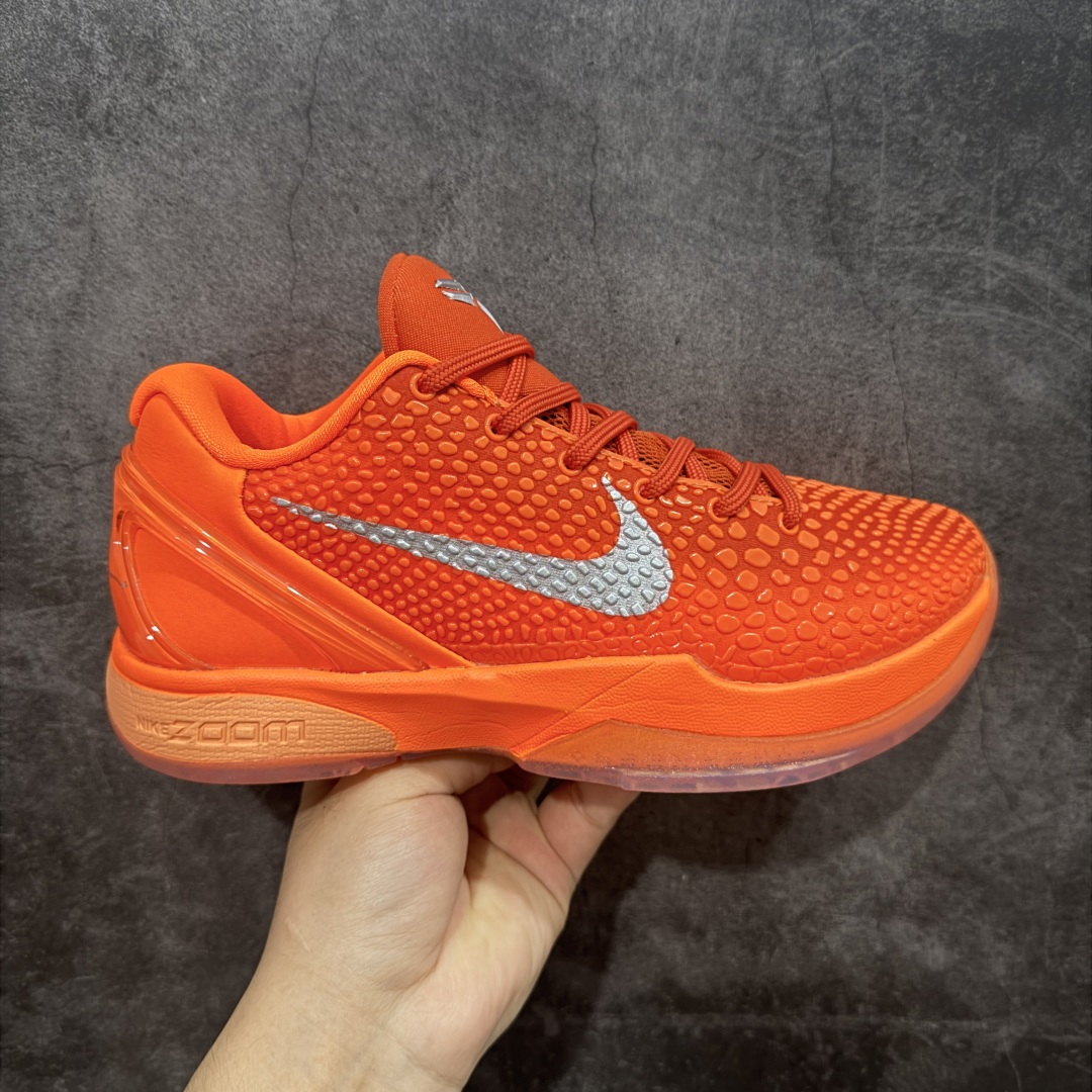  
【CK版】NK Zoom Kobe 6 科比六代 
前后气垫加持 信仰绝不减配 市售唯一PROTRO