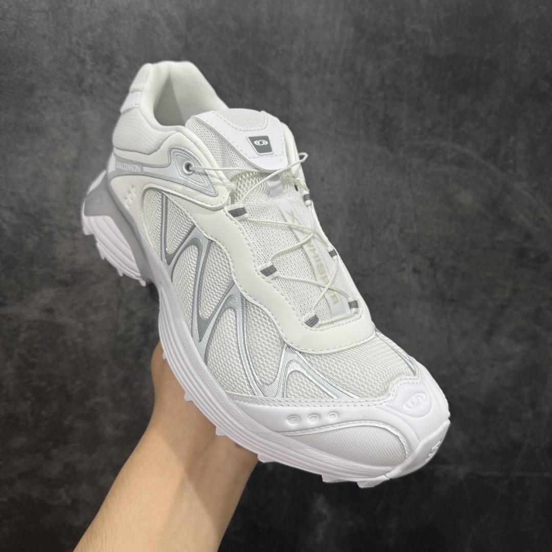  
【正确版本】SALOMON 萨洛蒙 XT-WHISPER 舒适百搭耐磨轻便低帮 休闲越野训练城市通勤