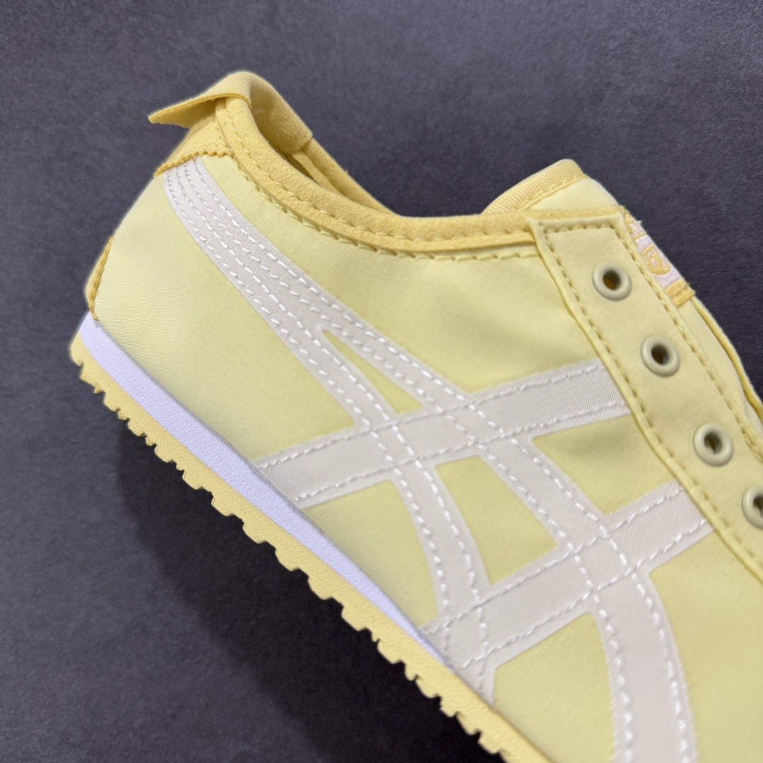 图片[6]-【公司级】全新批次 Onitsuka Tiger 鬼塚虎MEXICO 66 SLIP-ON时尚舒适防滑轻便 低帮生活休闲鞋 尼龙布 原盒原标半码 官方四联吊牌 纸板带钢印中底 乳胶组合鞋垫 支持全方位的对比专柜 尺码：35 36 37 37.5 38 39 39.5 40 40.5 41.5 42 42.5 43.5 44 45-选品中心