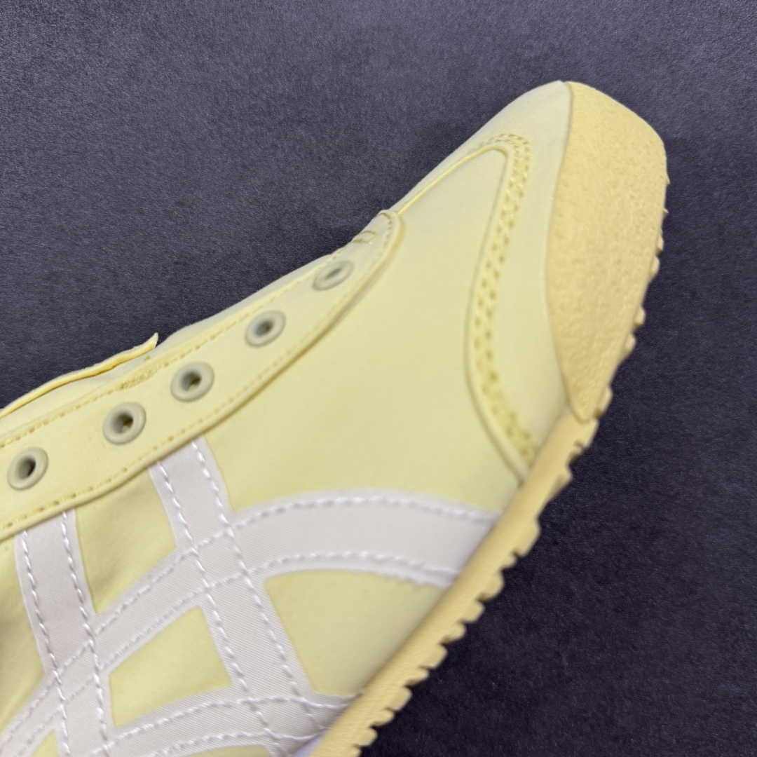 图片[5]-【公司级】全新批次 Onitsuka Tiger 鬼塚虎MEXICO 66 SLIP-ON时尚舒适防滑轻便 低帮生活休闲鞋 尼龙布 原盒原标半码 官方四联吊牌 纸板带钢印中底 乳胶组合鞋垫 支持全方位的对比专柜 尺码：35 36 37 37.5 38 39 39.5 40 40.5 41.5 42 42.5 43.5 44 45-选品中心