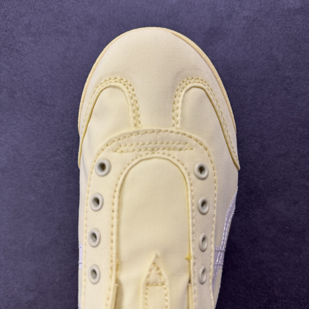 图片[8]-【公司级】全新批次 Onitsuka Tiger 鬼塚虎MEXICO 66 SLIP-ON时尚舒适防滑轻便 低帮生活休闲鞋 尼龙布 原盒原标半码 官方四联吊牌 纸板带钢印中底 乳胶组合鞋垫 支持全方位的对比专柜 尺码：35 36 37 37.5 38 39 39.5 40 40.5 41.5 42 42.5 43.5 44 45-选品中心