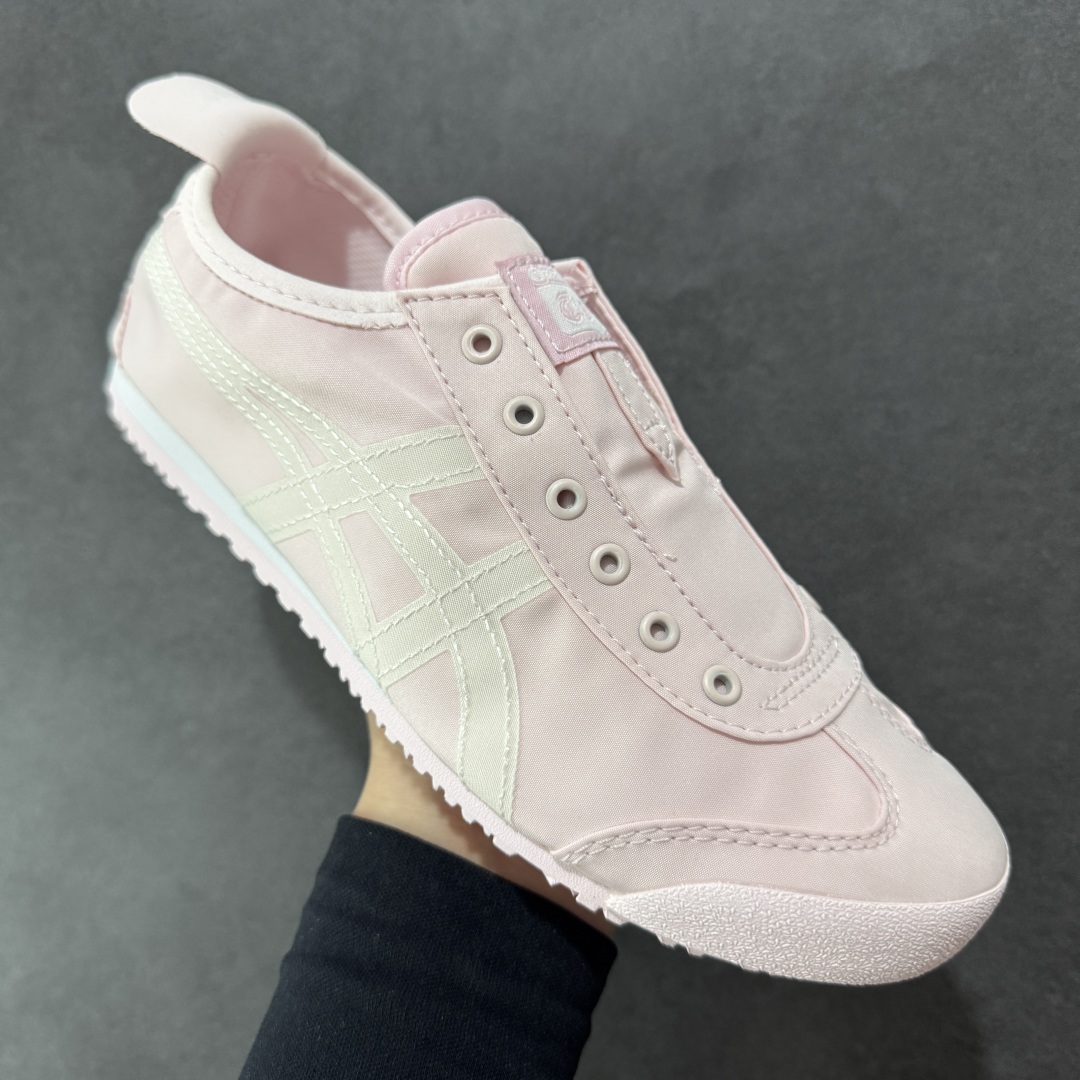 图片[3]-【公司级】全新批次 Onitsuka Tiger 鬼塚虎MEXICO 66 SLIP-ON时尚舒适防滑轻便 低帮生活休闲鞋 尼龙布 原盒原标半码 官方四联吊牌 纸板带钢印中底 乳胶组合鞋垫 支持全方位的对比专柜 尺码：35 36 37 37.5 38 39 39.5 40 40.5 41.5 42 42.5 43.5 44 45-选品中心