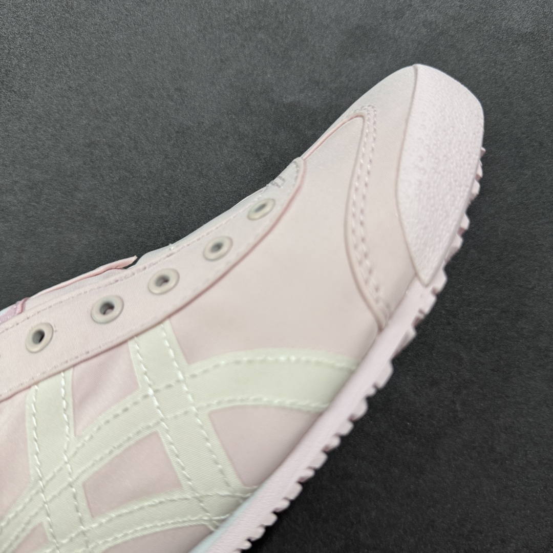 图片[5]-【公司级】全新批次 Onitsuka Tiger 鬼塚虎MEXICO 66 SLIP-ON时尚舒适防滑轻便 低帮生活休闲鞋 尼龙布 原盒原标半码 官方四联吊牌 纸板带钢印中底 乳胶组合鞋垫 支持全方位的对比专柜 尺码：35 36 37 37.5 38 39 39.5 40 40.5 41.5 42 42.5 43.5 44 45-选品中心