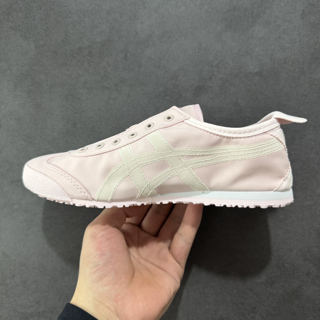 图片[2]-【公司级】全新批次 Onitsuka Tiger 鬼塚虎MEXICO 66 SLIP-ON时尚舒适防滑轻便 低帮生活休闲鞋 尼龙布 原盒原标半码 官方四联吊牌 纸板带钢印中底 乳胶组合鞋垫 支持全方位的对比专柜 尺码：35 36 37 37.5 38 39 39.5 40 40.5 41.5 42 42.5 43.5 44 45-选品中心
