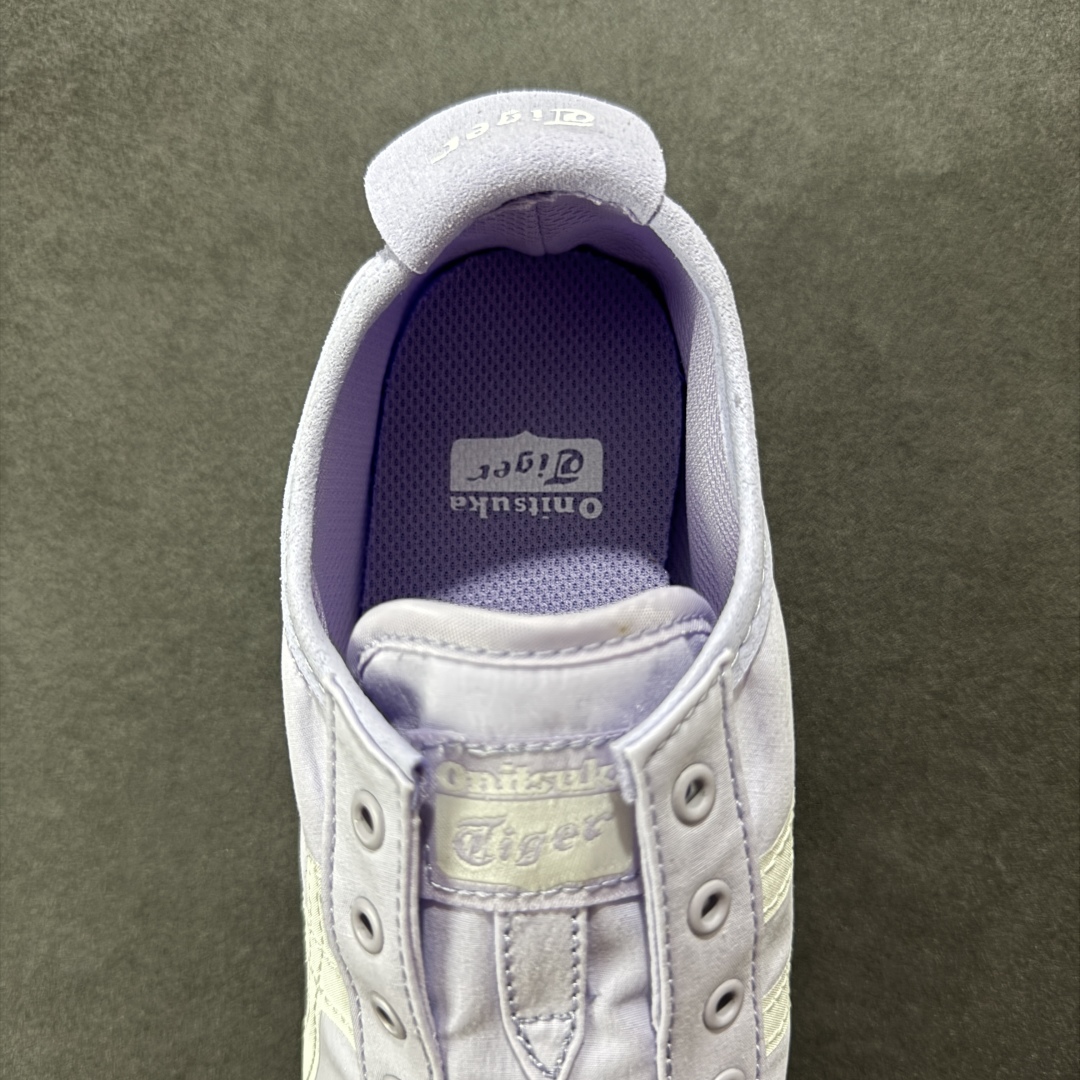 图片[7]-【公司级】全新批次 Onitsuka Tiger 鬼塚虎MEXICO 66 SLIP-ON时尚舒适防滑轻便 低帮生活休闲鞋 尼龙布 原盒原标半码 官方四联吊牌 纸板带钢印中底 乳胶组合鞋垫 支持全方位的对比专柜 尺码：35 36 37 37.5 38 39 39.5 40 40.5 41.5 42 42.5 43.5 44 45-选品中心