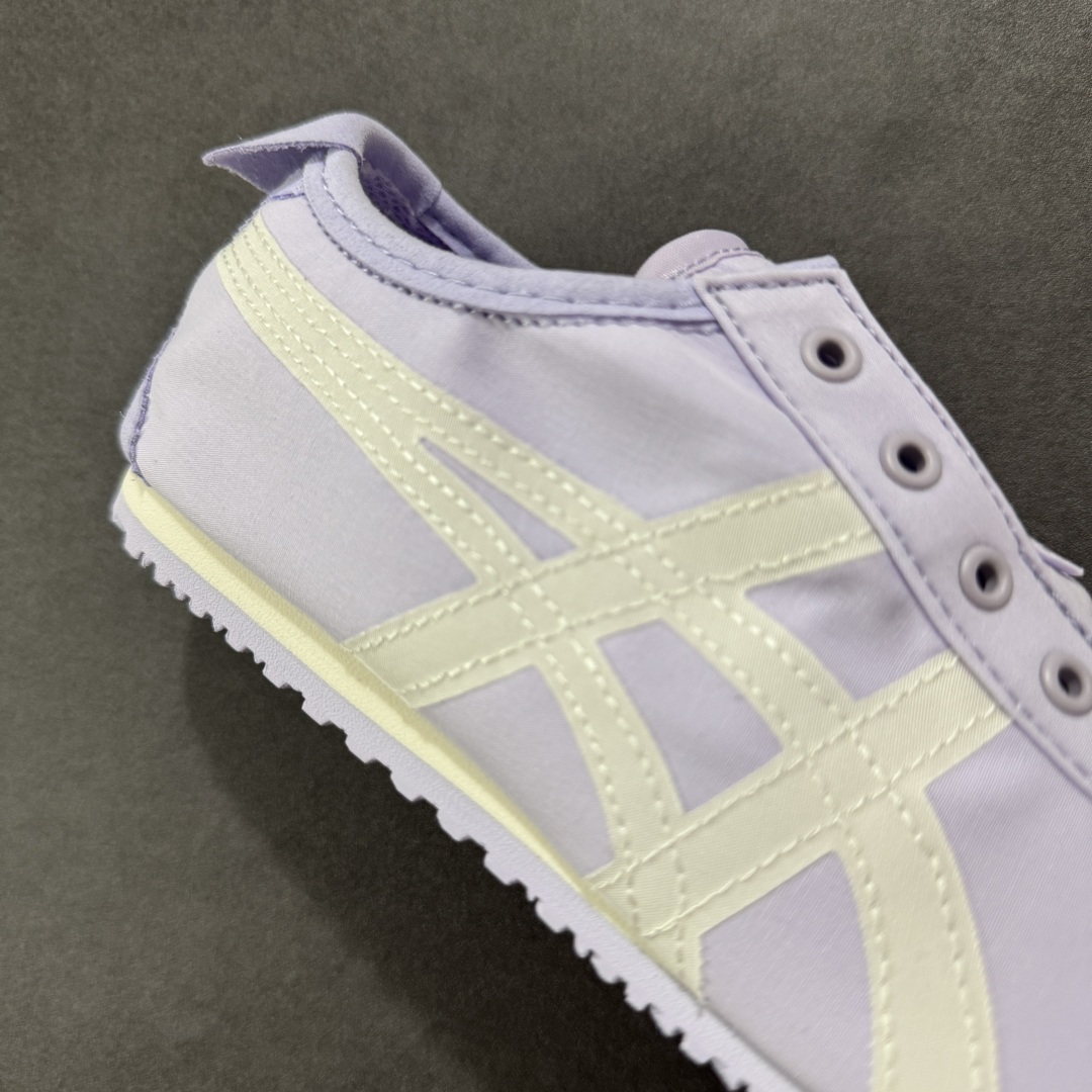图片[6]-【公司级】全新批次 Onitsuka Tiger 鬼塚虎MEXICO 66 SLIP-ON时尚舒适防滑轻便 低帮生活休闲鞋 尼龙布 原盒原标半码 官方四联吊牌 纸板带钢印中底 乳胶组合鞋垫 支持全方位的对比专柜 尺码：35 36 37 37.5 38 39 39.5 40 40.5 41.5 42 42.5 43.5 44 45-选品中心