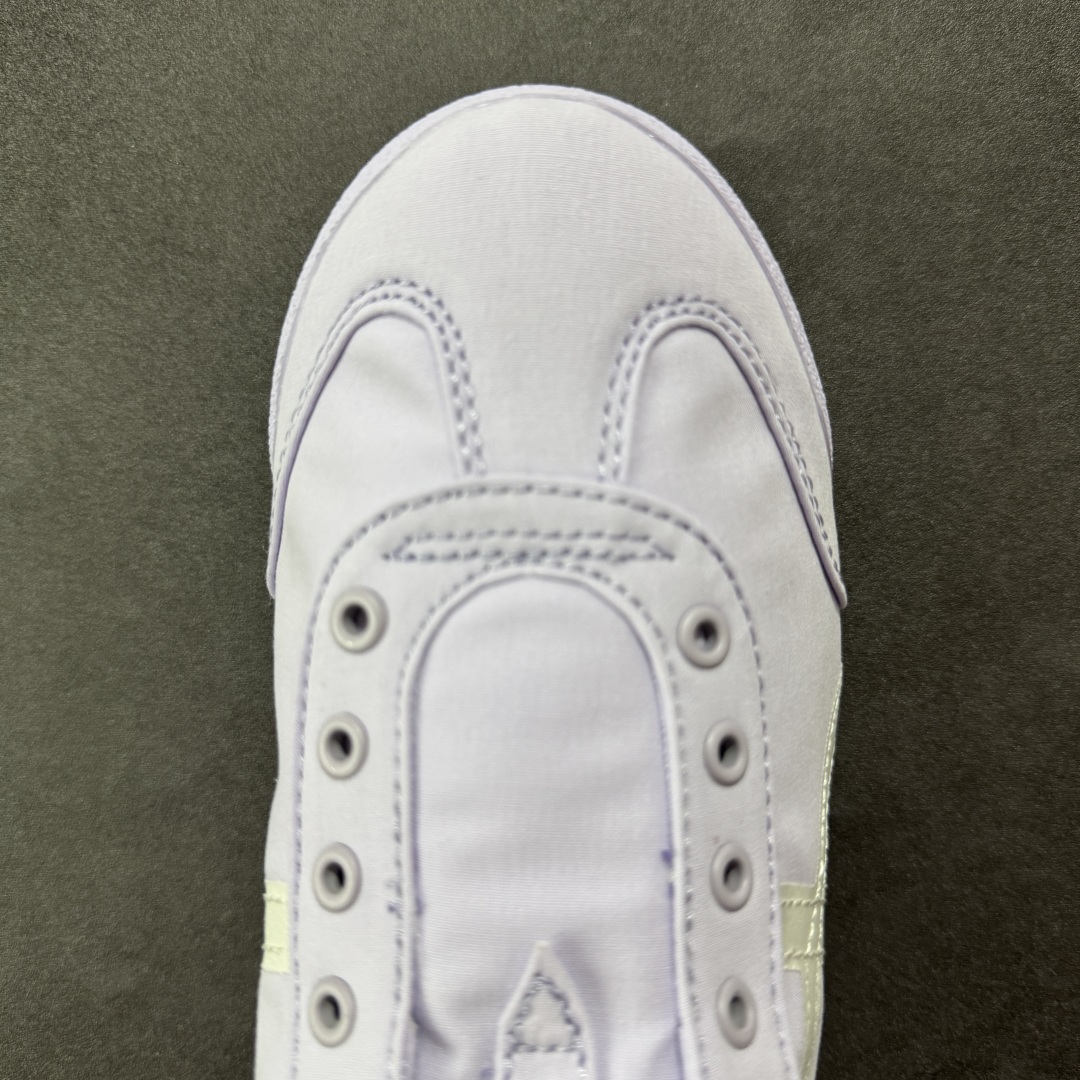 图片[8]-【公司级】全新批次 Onitsuka Tiger 鬼塚虎MEXICO 66 SLIP-ON时尚舒适防滑轻便 低帮生活休闲鞋 尼龙布 原盒原标半码 官方四联吊牌 纸板带钢印中底 乳胶组合鞋垫 支持全方位的对比专柜 尺码：35 36 37 37.5 38 39 39.5 40 40.5 41.5 42 42.5 43.5 44 45-选品中心