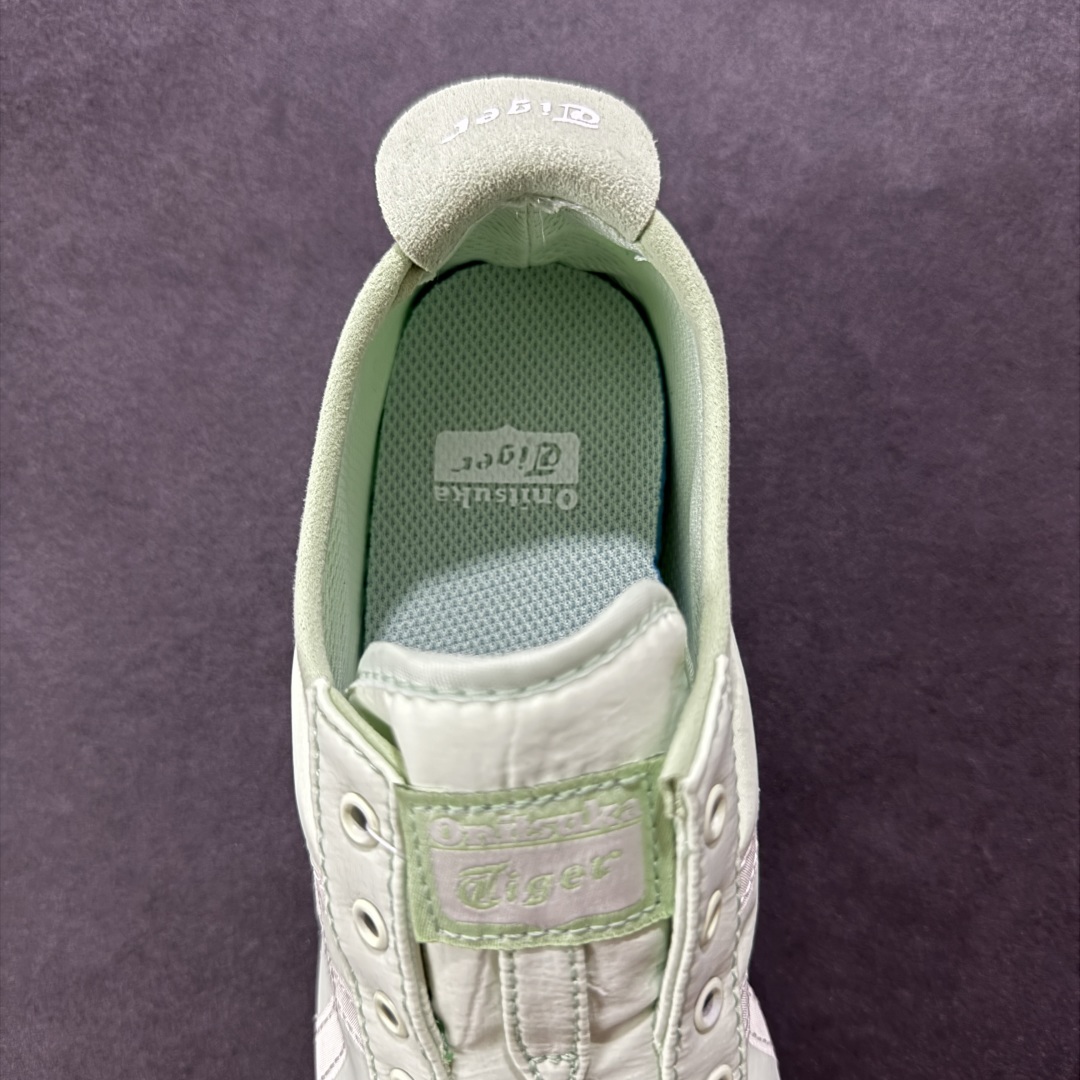 图片[7]-【公司级】全新批次 Onitsuka Tiger 鬼塚虎MEXICO 66 SLIP-ON时尚舒适防滑轻便 低帮生活休闲鞋 尼龙布 原盒原标半码 官方四联吊牌 纸板带钢印中底 乳胶组合鞋垫 支持全方位的对比专柜 尺码：35 36 37 37.5 38 39 39.5 40 40.5 41.5 42 42.5 43.5 44 45-选品中心