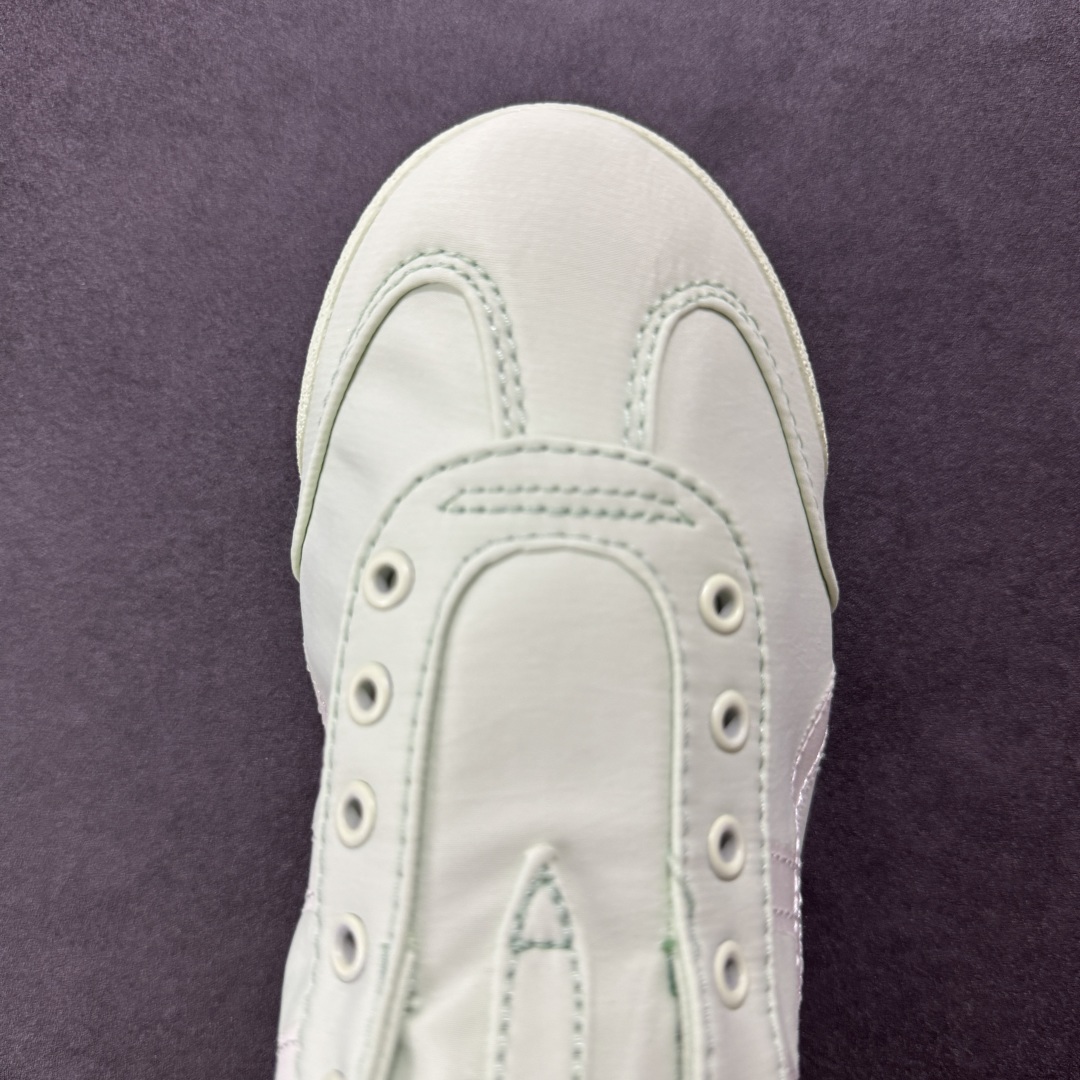 图片[8]-【公司级】全新批次 Onitsuka Tiger 鬼塚虎MEXICO 66 SLIP-ON时尚舒适防滑轻便 低帮生活休闲鞋 尼龙布 原盒原标半码 官方四联吊牌 纸板带钢印中底 乳胶组合鞋垫 支持全方位的对比专柜 尺码：35 36 37 37.5 38 39 39.5 40 40.5 41.5 42 42.5 43.5 44 45-选品中心