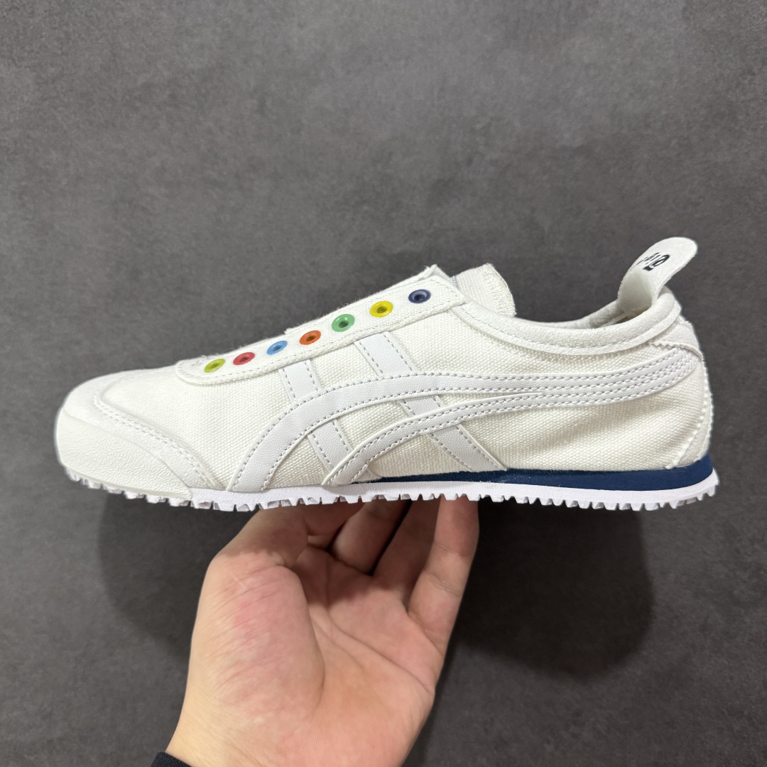 图片[2]-【公司级】亚瑟士 Onitsuka Tiger Mexico 66 Slip On 鬼冢虎复古时尚 舒适透气帆布织物鞋面耐磨防滑 休闲运动跑步鞋 虎底采用磨耐防橡滑胶底大富有弹性，缓减冲震休闲运动鞋。 尺码：36-45含半码-选品中心