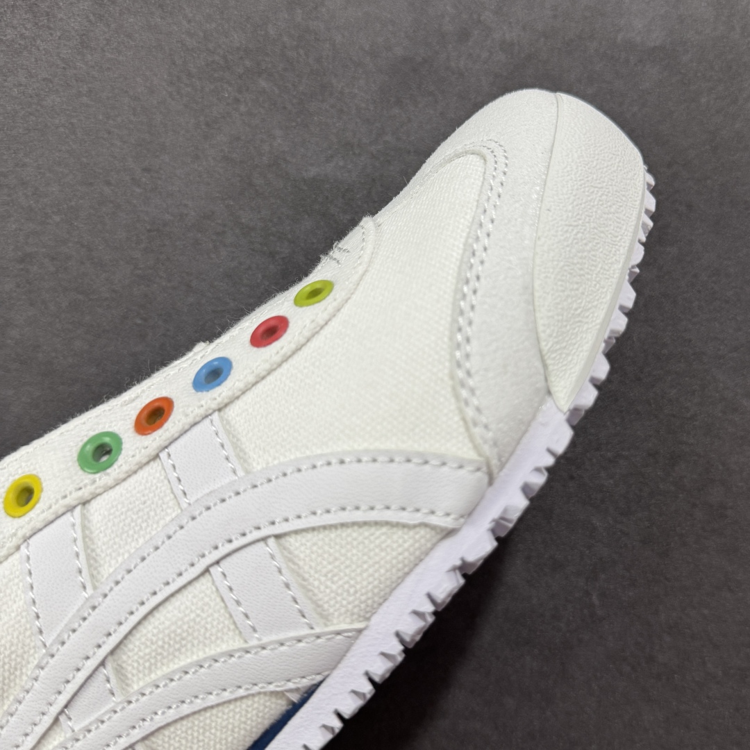 图片[5]-【公司级】亚瑟士 Onitsuka Tiger Mexico 66 Slip On 鬼冢虎复古时尚 舒适透气帆布织物鞋面耐磨防滑 休闲运动跑步鞋 虎底采用磨耐防橡滑胶底大富有弹性，缓减冲震休闲运动鞋。 尺码：36-45含半码-选品中心