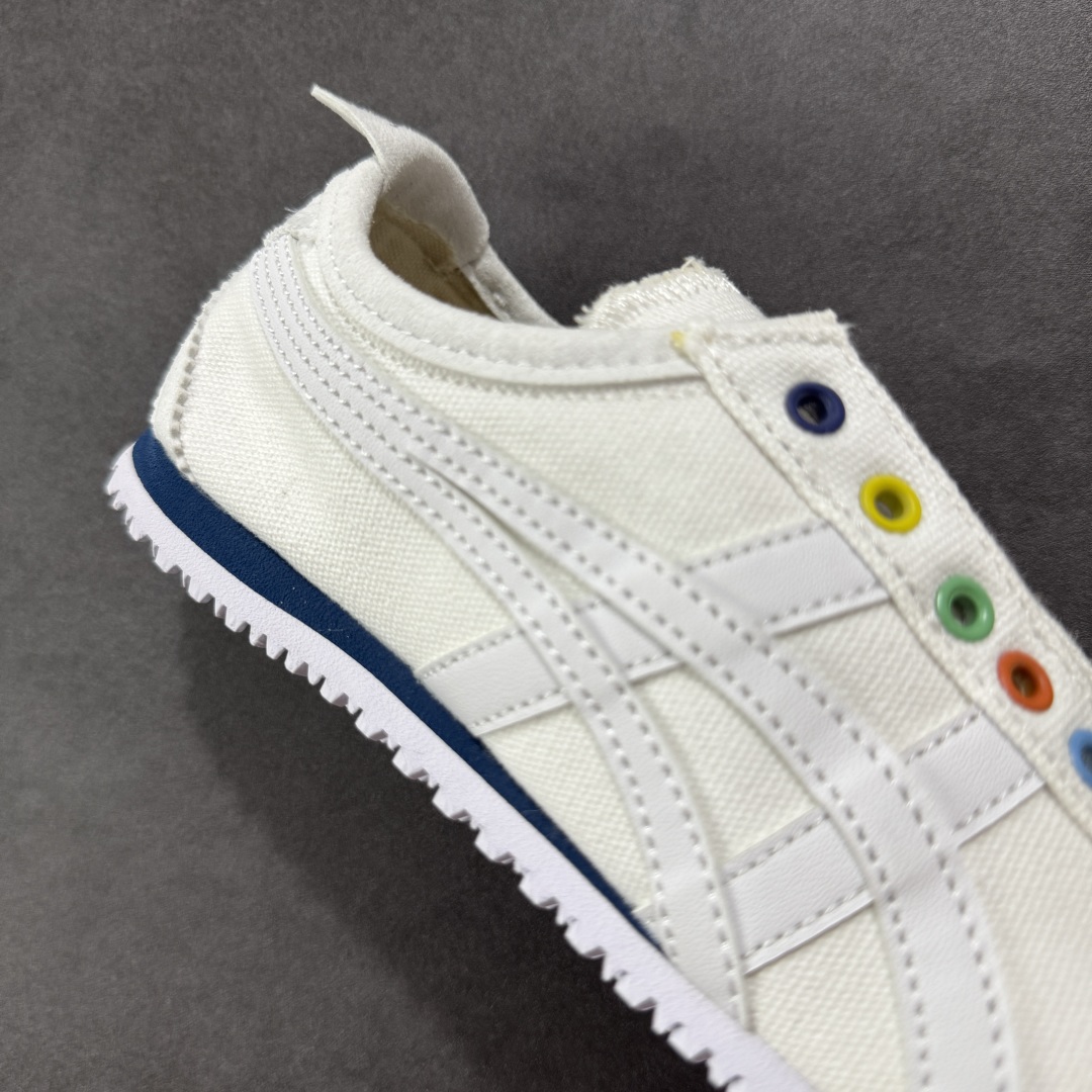 图片[6]-【公司级】亚瑟士 Onitsuka Tiger Mexico 66 Slip On 鬼冢虎复古时尚 舒适透气帆布织物鞋面耐磨防滑 休闲运动跑步鞋 虎底采用磨耐防橡滑胶底大富有弹性，缓减冲震休闲运动鞋。 尺码：36-45含半码-选品中心