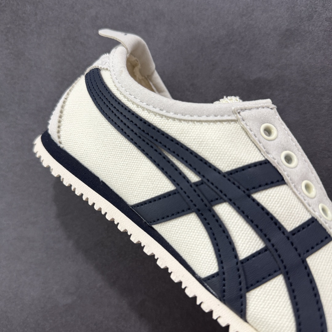 图片[6]-【公司级】亚瑟士 Onitsuka Tiger Mexico 66 Slip On 鬼冢虎复古时尚 舒适透气帆布织物鞋面耐磨防滑 休闲运动跑步鞋 虎底采用磨耐防橡滑胶底大富有弹性，缓减冲震休闲运动鞋。 尺码：36-45含半码-选品中心