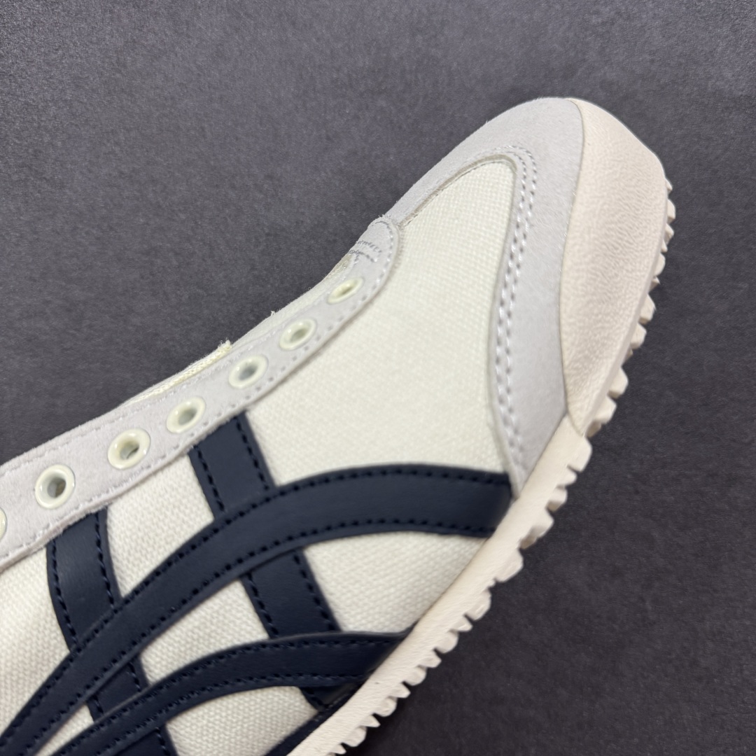 图片[5]-【公司级】亚瑟士 Onitsuka Tiger Mexico 66 Slip On 鬼冢虎复古时尚 舒适透气帆布织物鞋面耐磨防滑 休闲运动跑步鞋 虎底采用磨耐防橡滑胶底大富有弹性，缓减冲震休闲运动鞋。 尺码：36-45含半码-选品中心