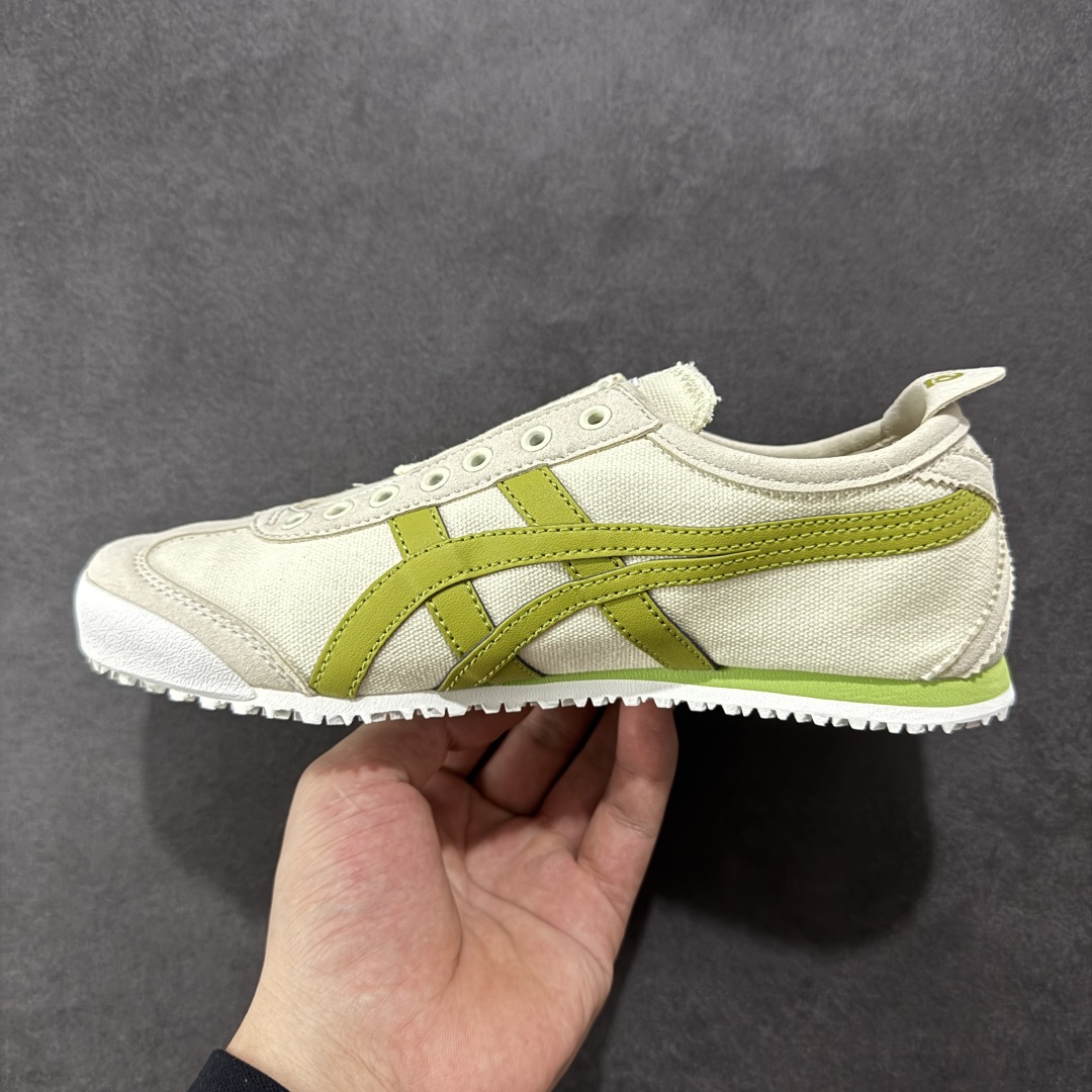 图片[2]-【公司级】亚瑟士 Onitsuka Tiger Mexico 66 Slip On 鬼冢虎复古时尚 舒适透气帆布织物鞋面耐磨防滑 休闲运动跑步鞋 虎底采用磨耐防橡滑胶底大富有弹性，缓减冲震休闲运动鞋。 尺码：36-45含半码-选品中心